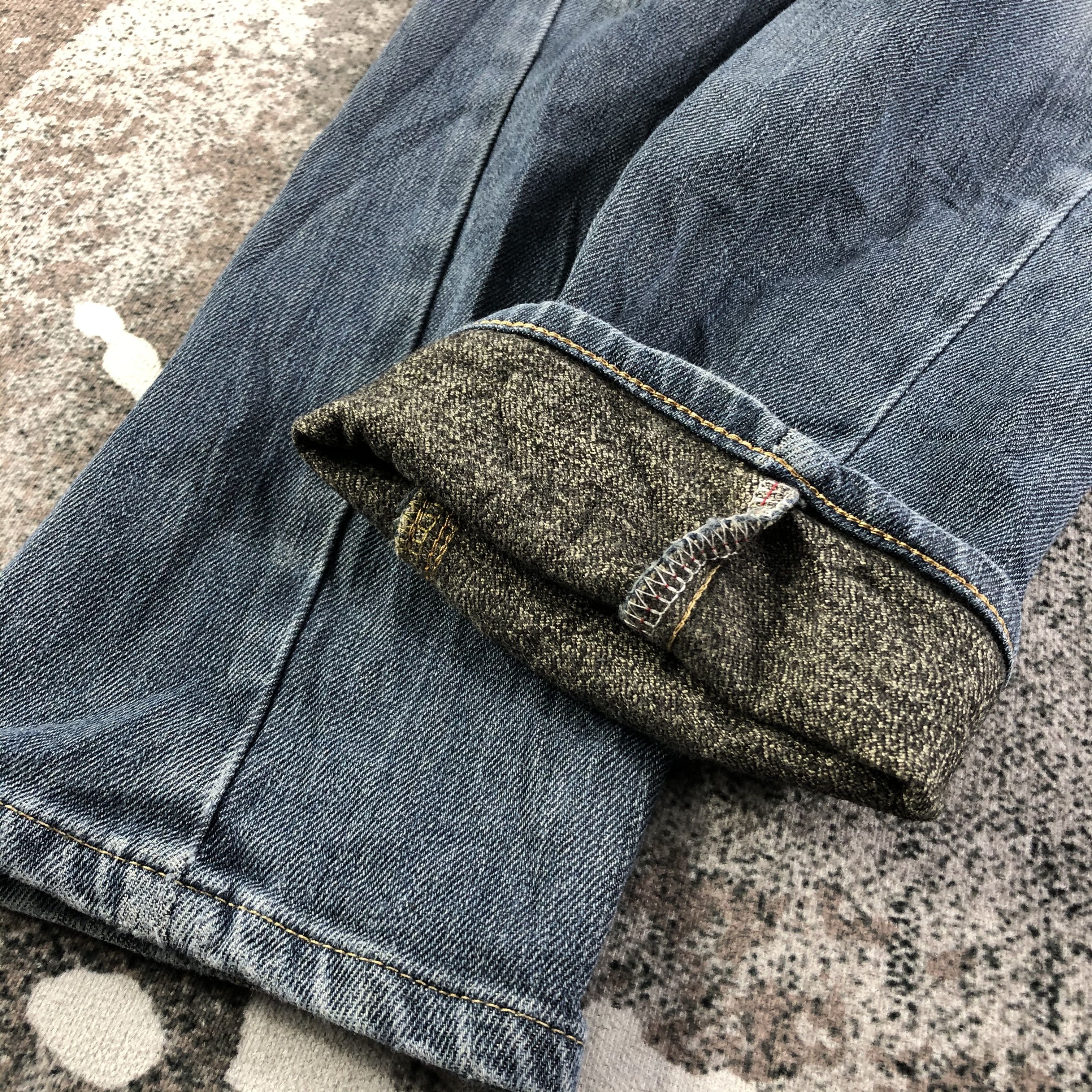 Edwin Edwin Jersey Jeans Faded Blue Denim KJ1494 Size US 32 / EU 48 - 7 Thumbnail