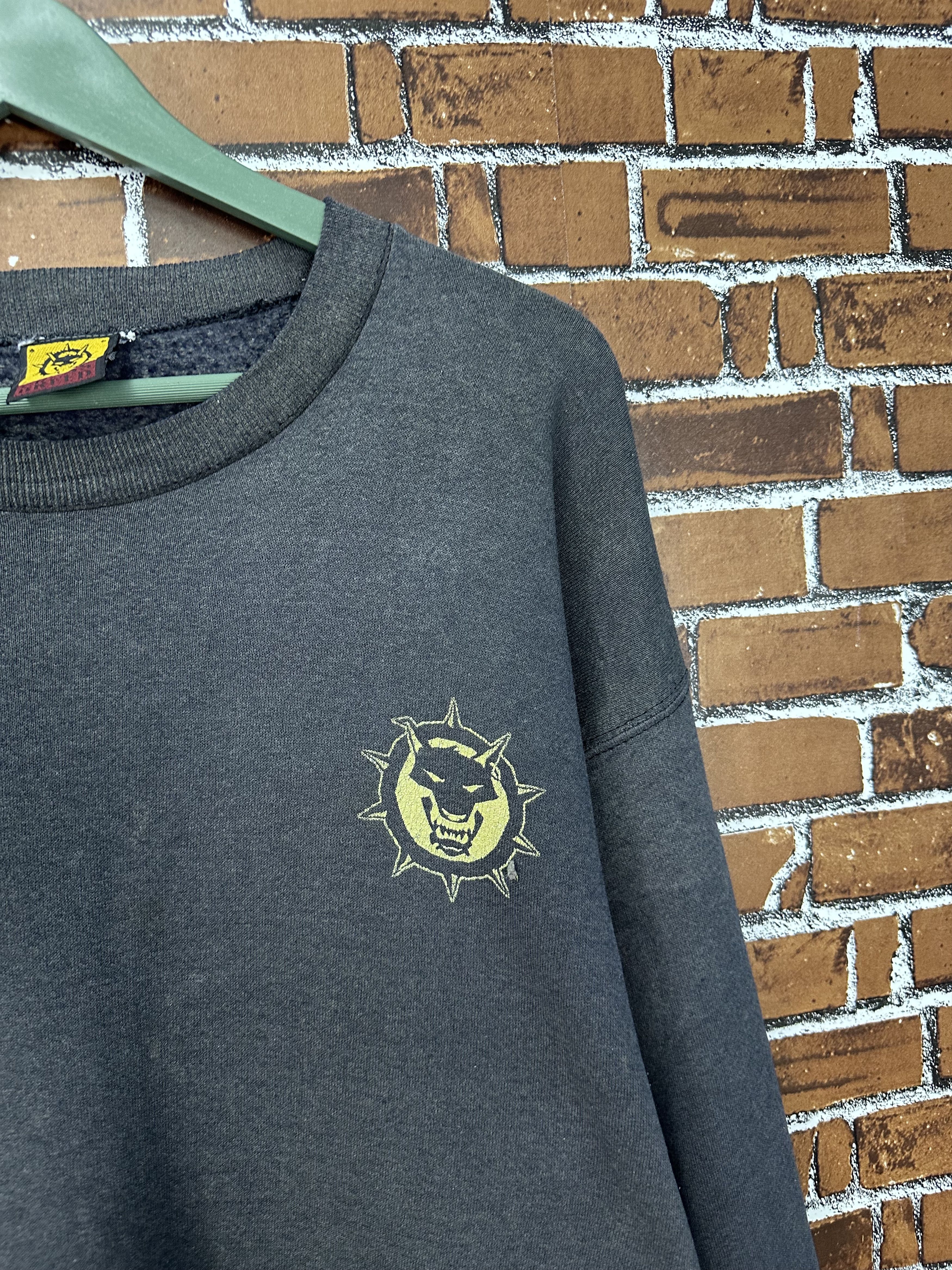 Vintage Vintage 90s Sunfaded Cross Breed Giant Crewneck Z481 Size US XL / EU 56 / 4 - 4 Thumbnail