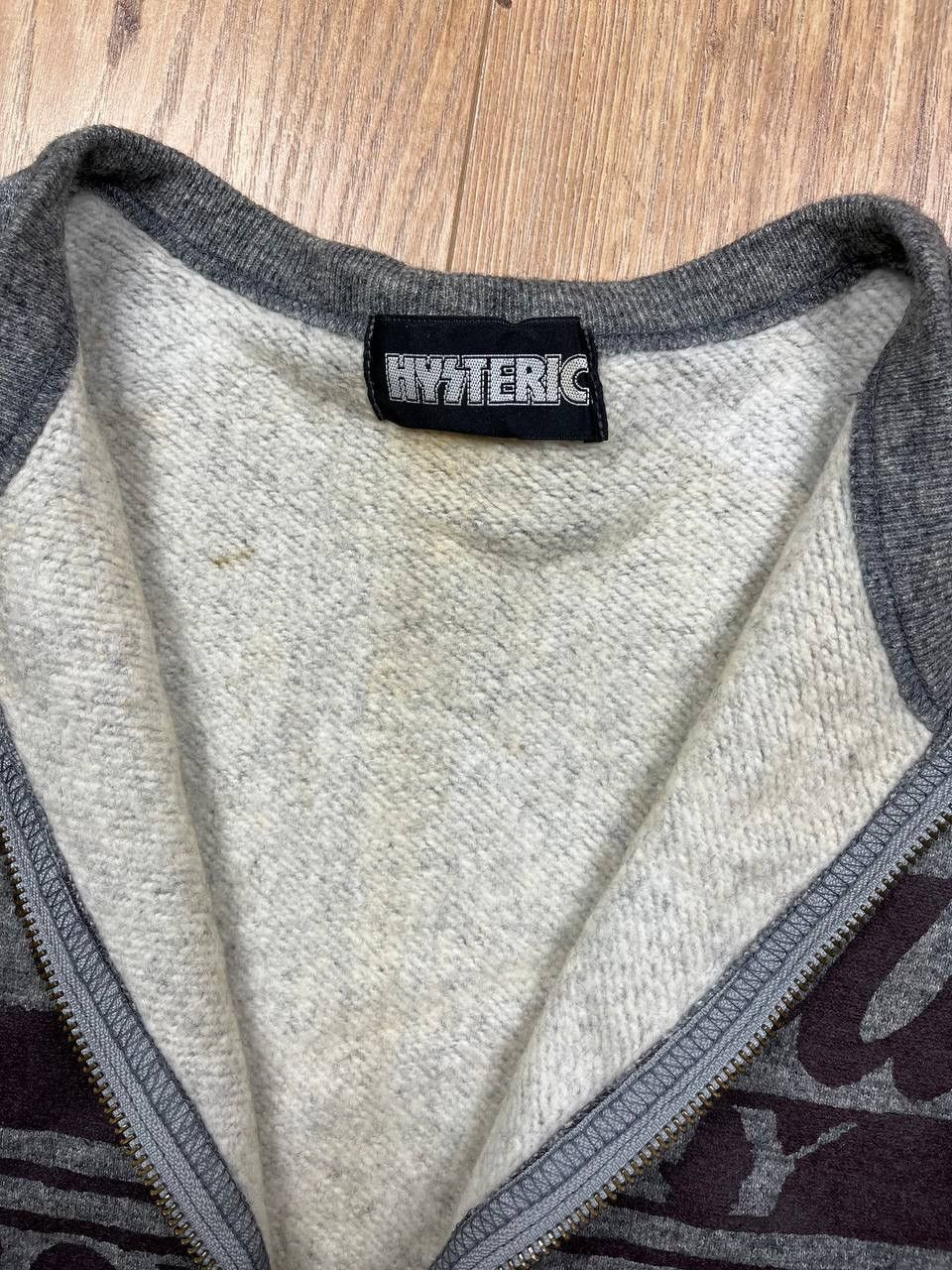 Hysteric Glamour HYSTERIC GLAMOUR DAIRY CHOCOLATE MILK Y2K ZIP SWEATSHIRT Size US M / EU 48-50 / 2 - 6 Thumbnail