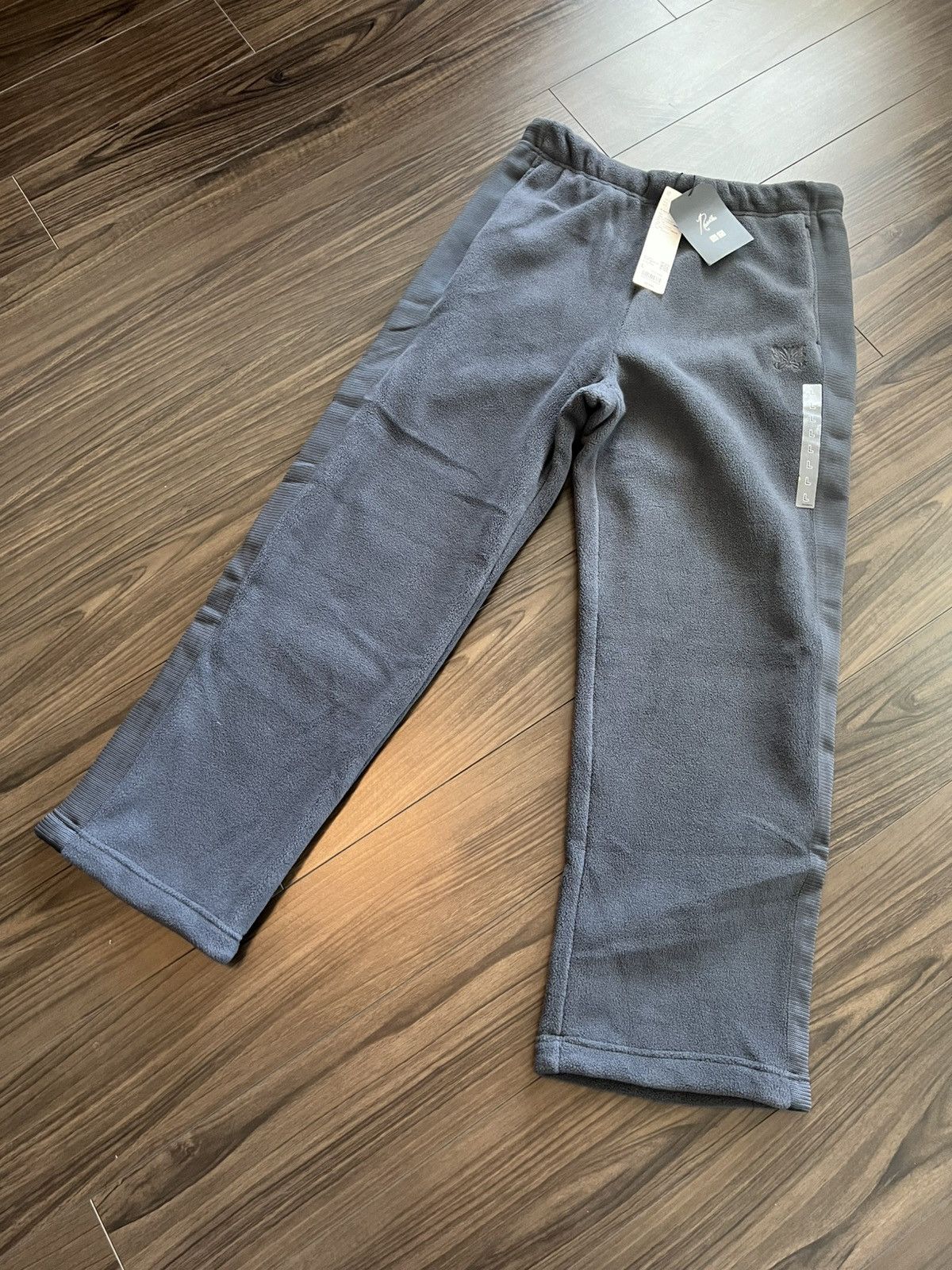 Needles × Uniqlo Brand New Grey Cozy Sweatpants! Size US 33 - 1 Thumbnail