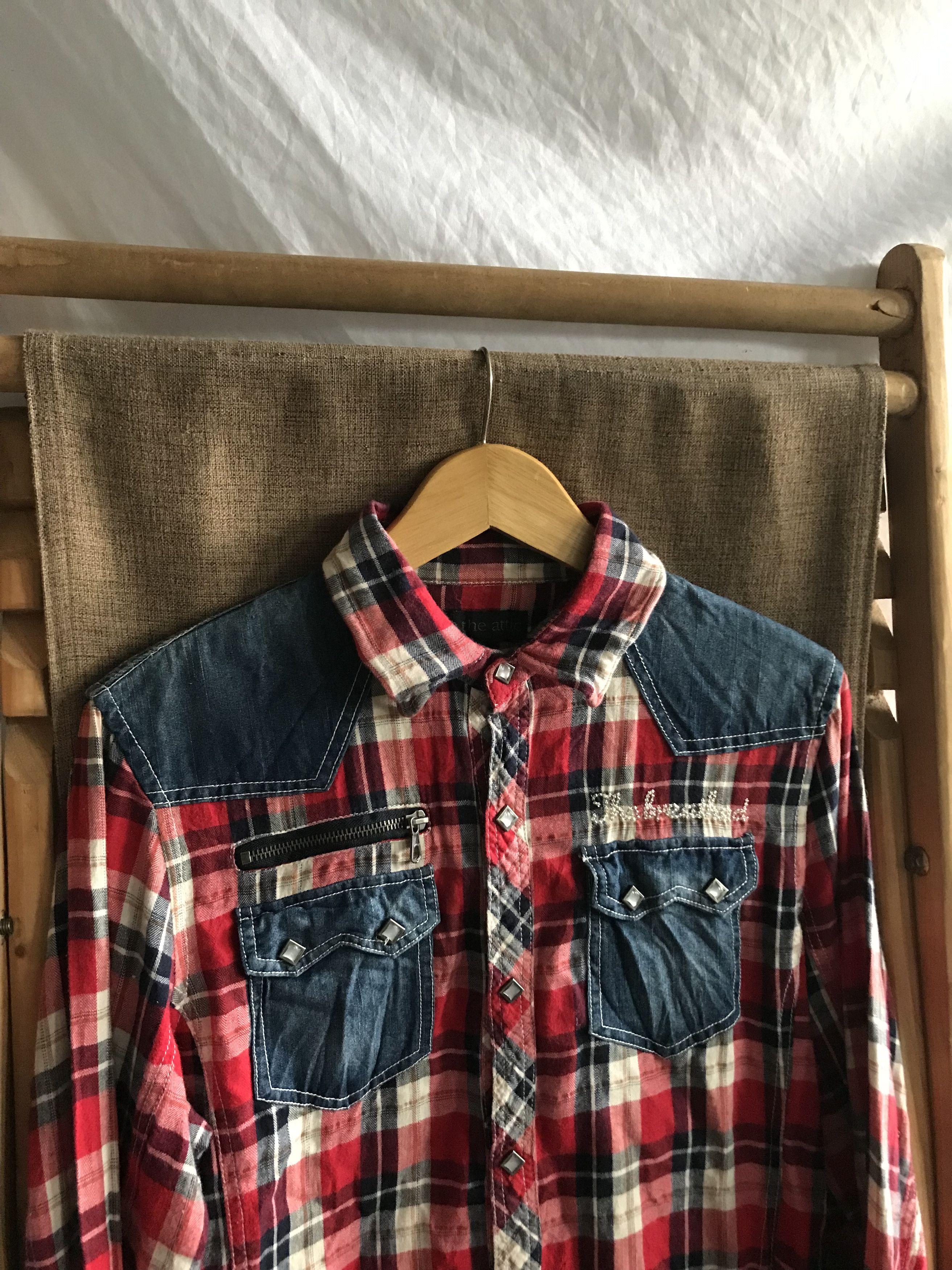 Hysteric Glamour In The Attic Embroidered Western Shirt Size US M / EU 48-50 / 2 - 2 Thumbnail