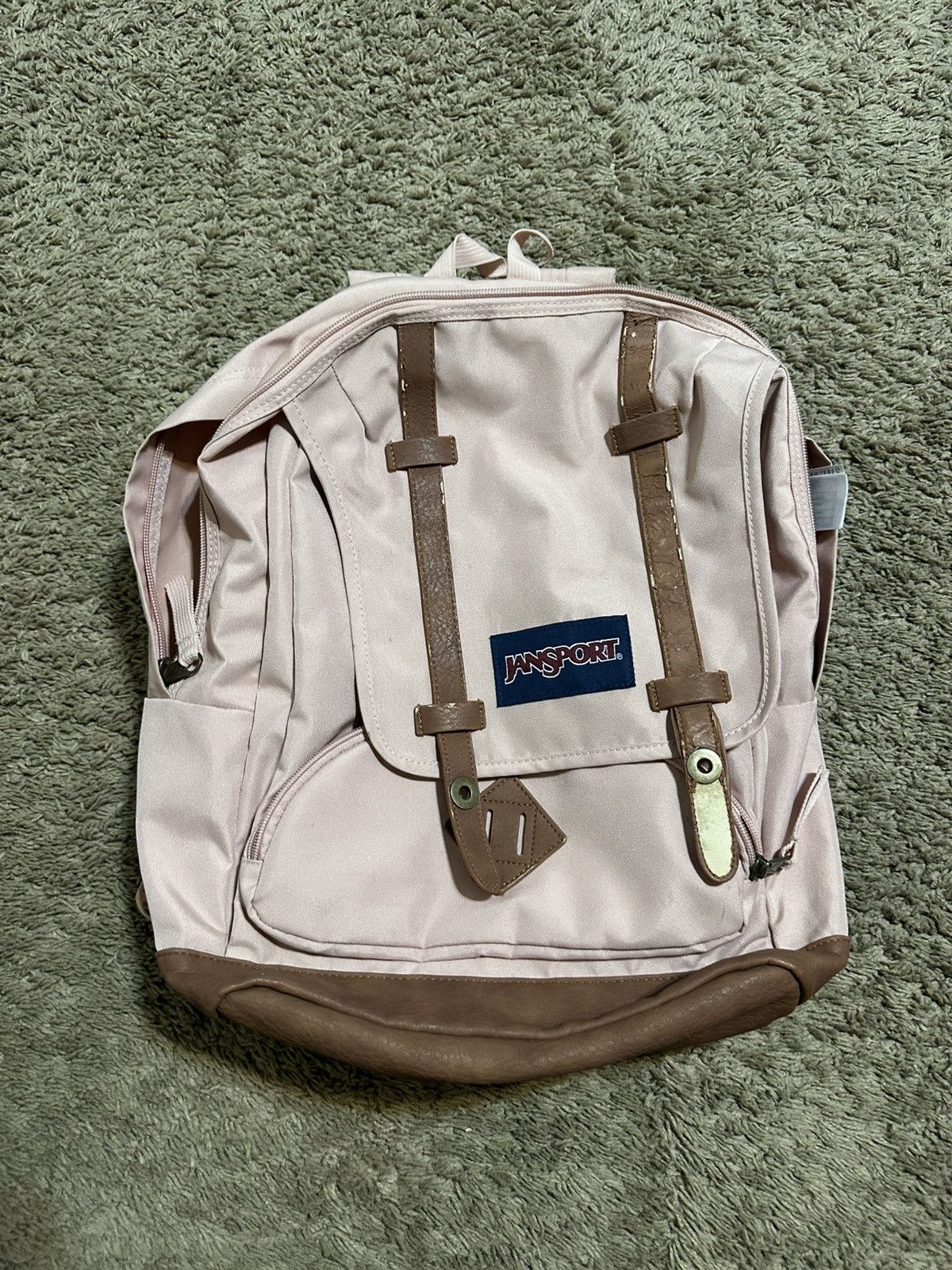 Jansport Vintage NCAA Jansport “triple pink” backpack 00s Size ONE SIZE - 1 Thumbnail