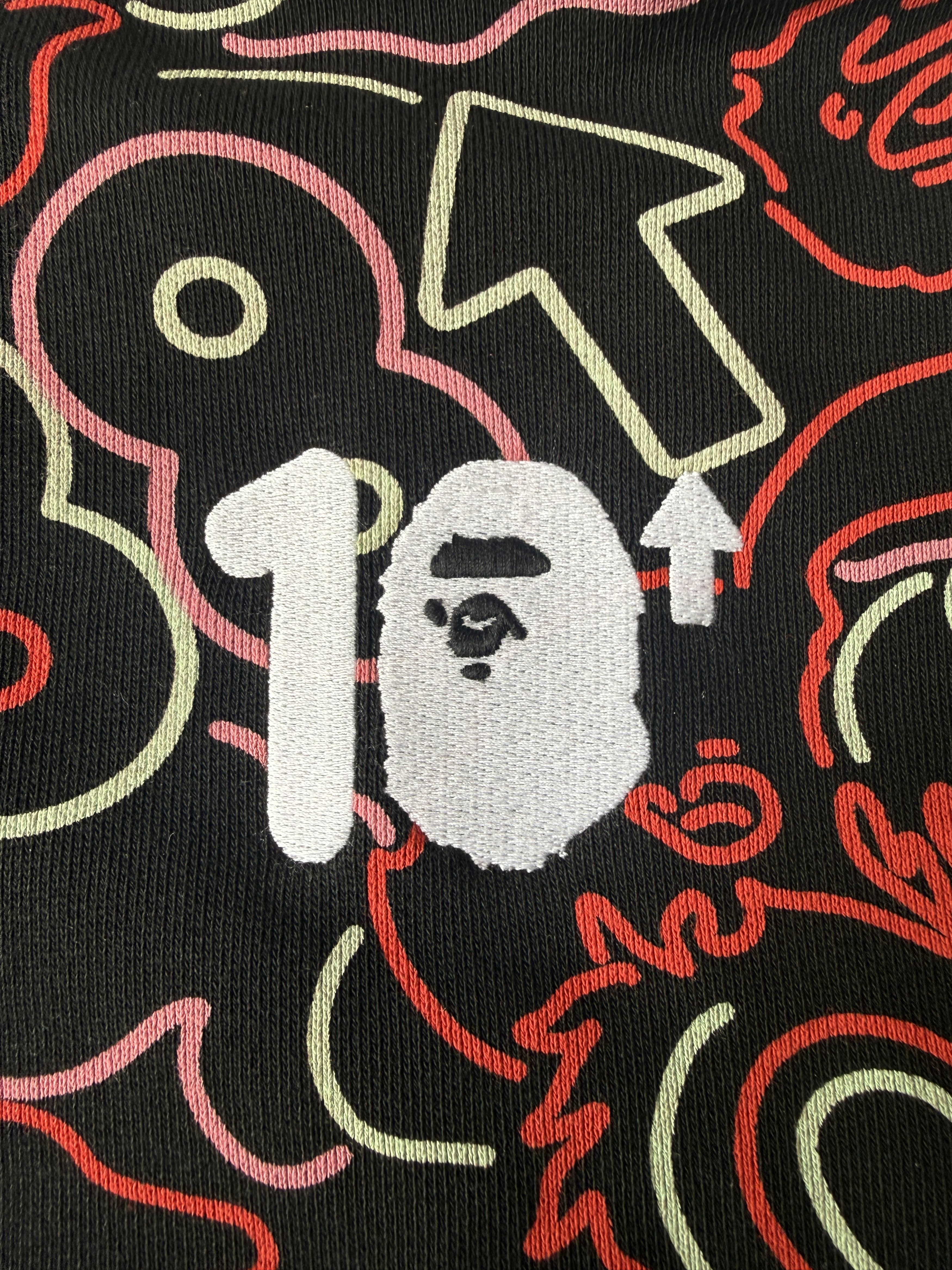 Bape BAPE X 88RISING GLOW IN THE DARK CAMO SHARK FULL ZIP HOODIE Size US M / EU 48-50 / 2 - 12 Thumbnail