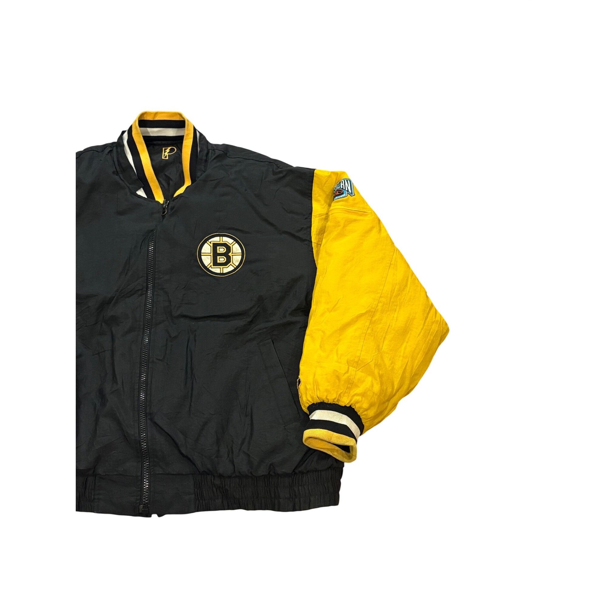 Pro Player Vintage 90s Pro Player Boston Bruins NHL Hockey Reversible J Size US XXL / EU 58 / 5 - 4 Thumbnail