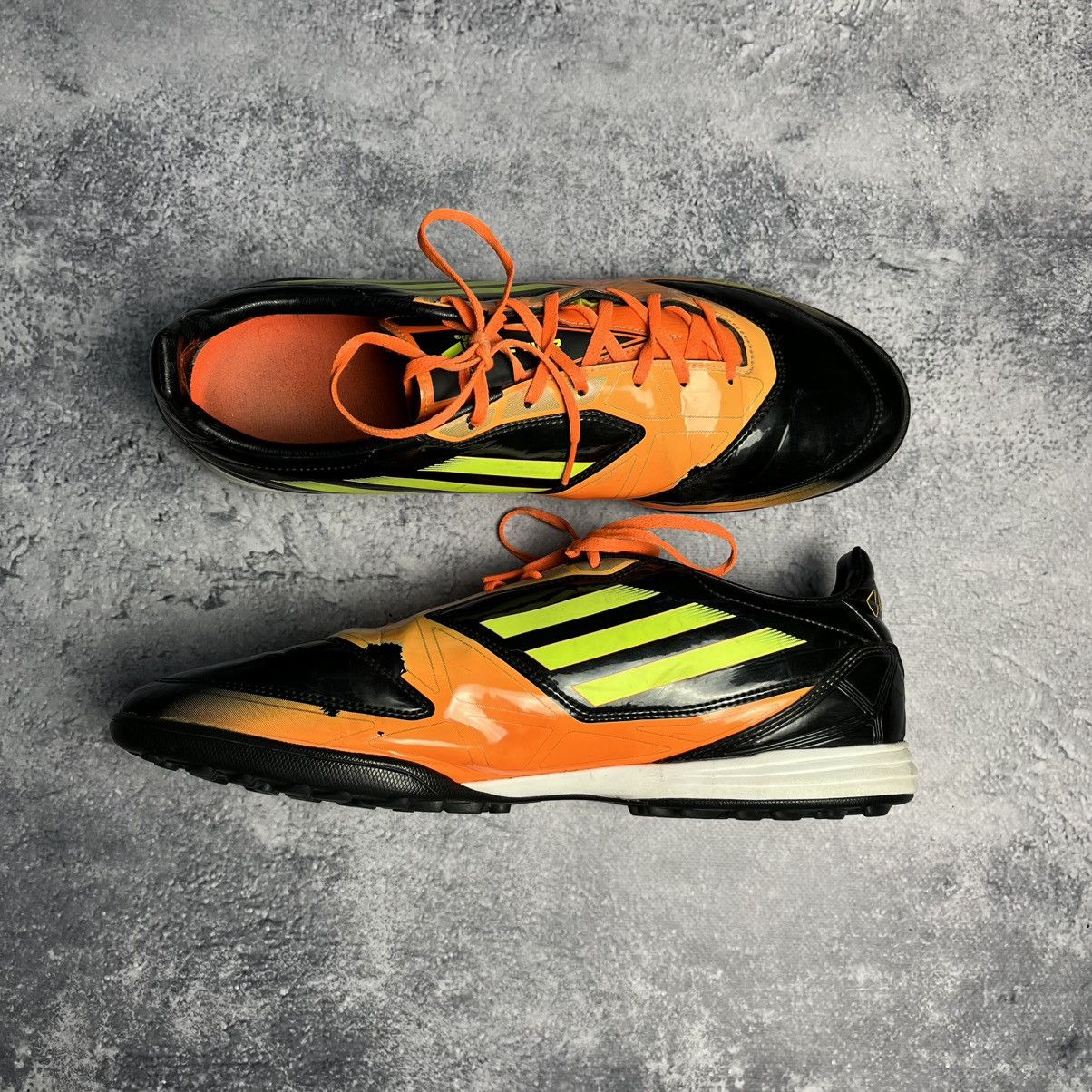 Adidas Vintage Adidas adiZERO F50 F10 TRX TF (V24787) Boots Soccer Size US 12 / EU 45 - 5 Thumbnail