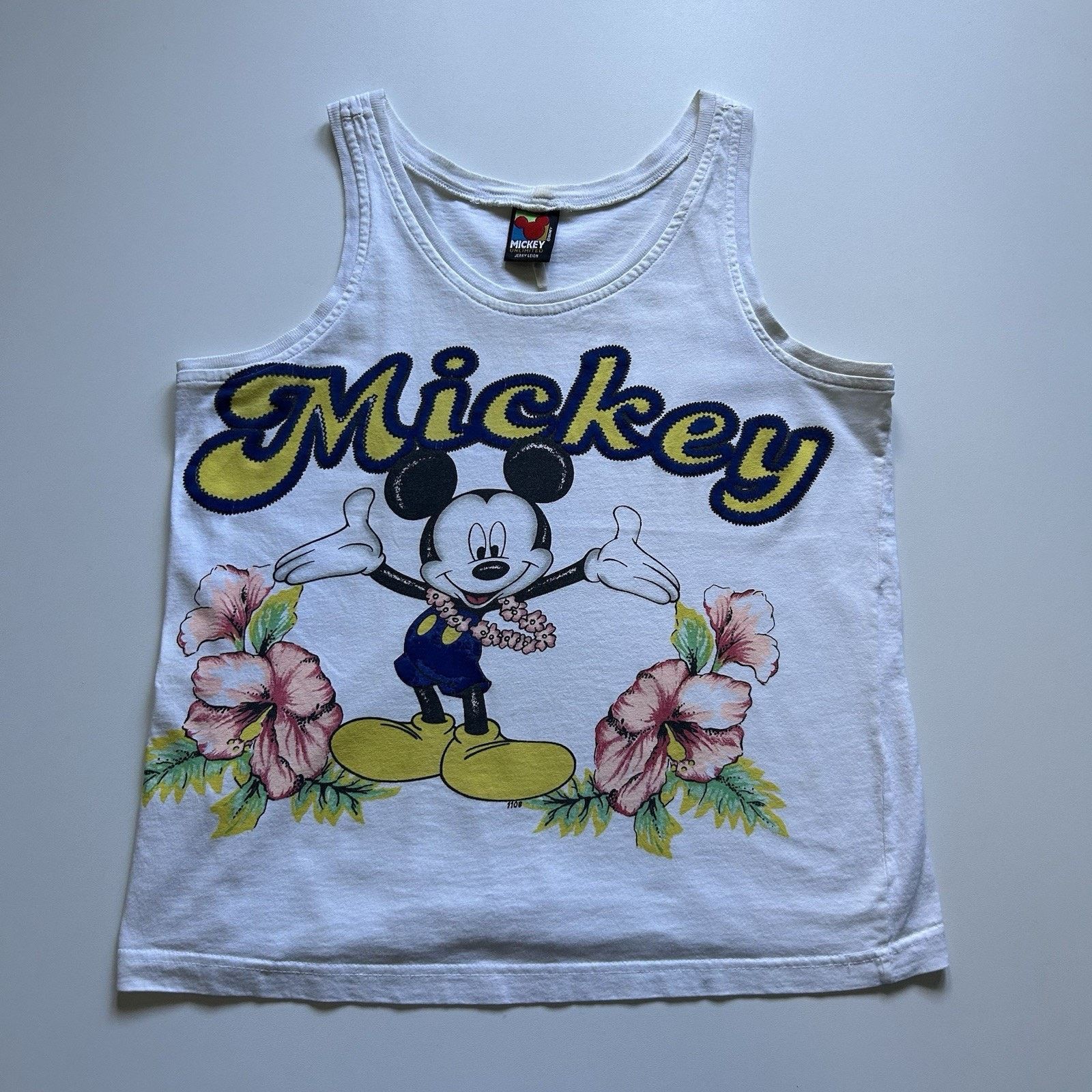 Disney Vintage 90s Disney Mickey Mouse Tank Top Shirt Small Hawaii Size US S / EU 44-46 / 1 - 1 Thumbnail