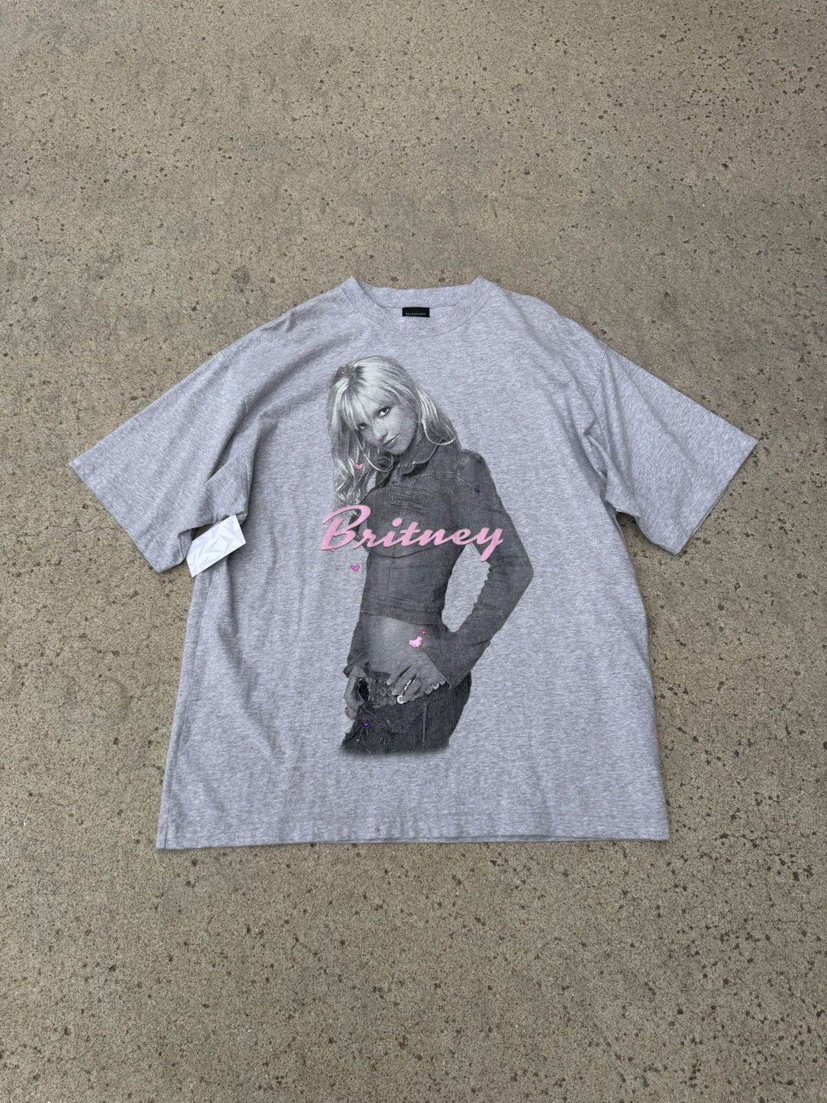 Balenciaga Balenciaga Britney Tee Size US XL / EU 56 / 4 - 1 Thumbnail