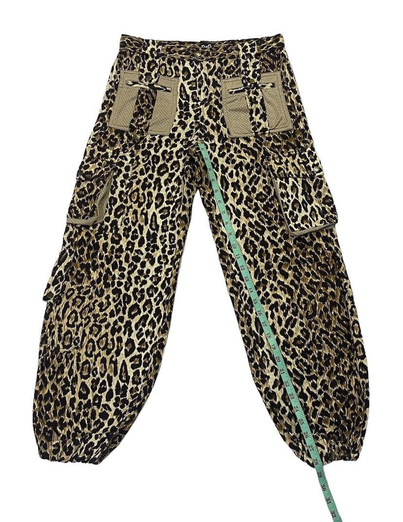 Designer × Dolce & Gabbana Dolce & Gabbana Cargo-Style Joggers Pants With Leopard Pants Size US 30 / EU 46 - 7 Thumbnail
