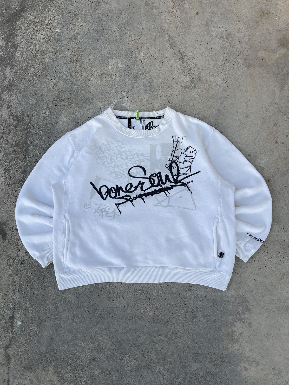 14th Addiction × If Six Was Nine × Japanese Brand Y2K Japanese Brand Wild Poems Punk Gothic Sweatshirt Size US L / EU 52-54 / 3 - 1 Thumbnail