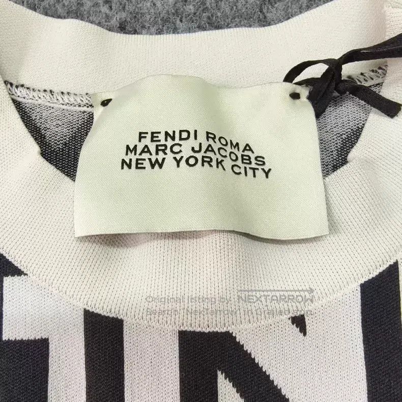 Fendi Fendi Black and White Bulletproof Knit Dress Size XS / US 0-2 / IT 36-38 - 3 Thumbnail