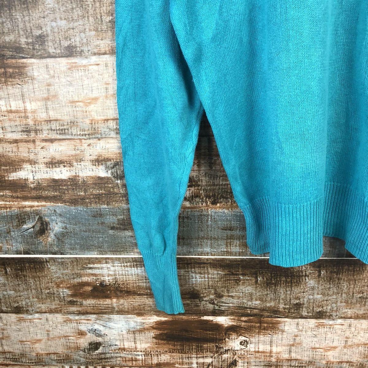 Homespun Knitwear Polo Ralph Lauren Blue Knitwear #A956 Size L / US 10 / IT 46 - 7 Thumbnail