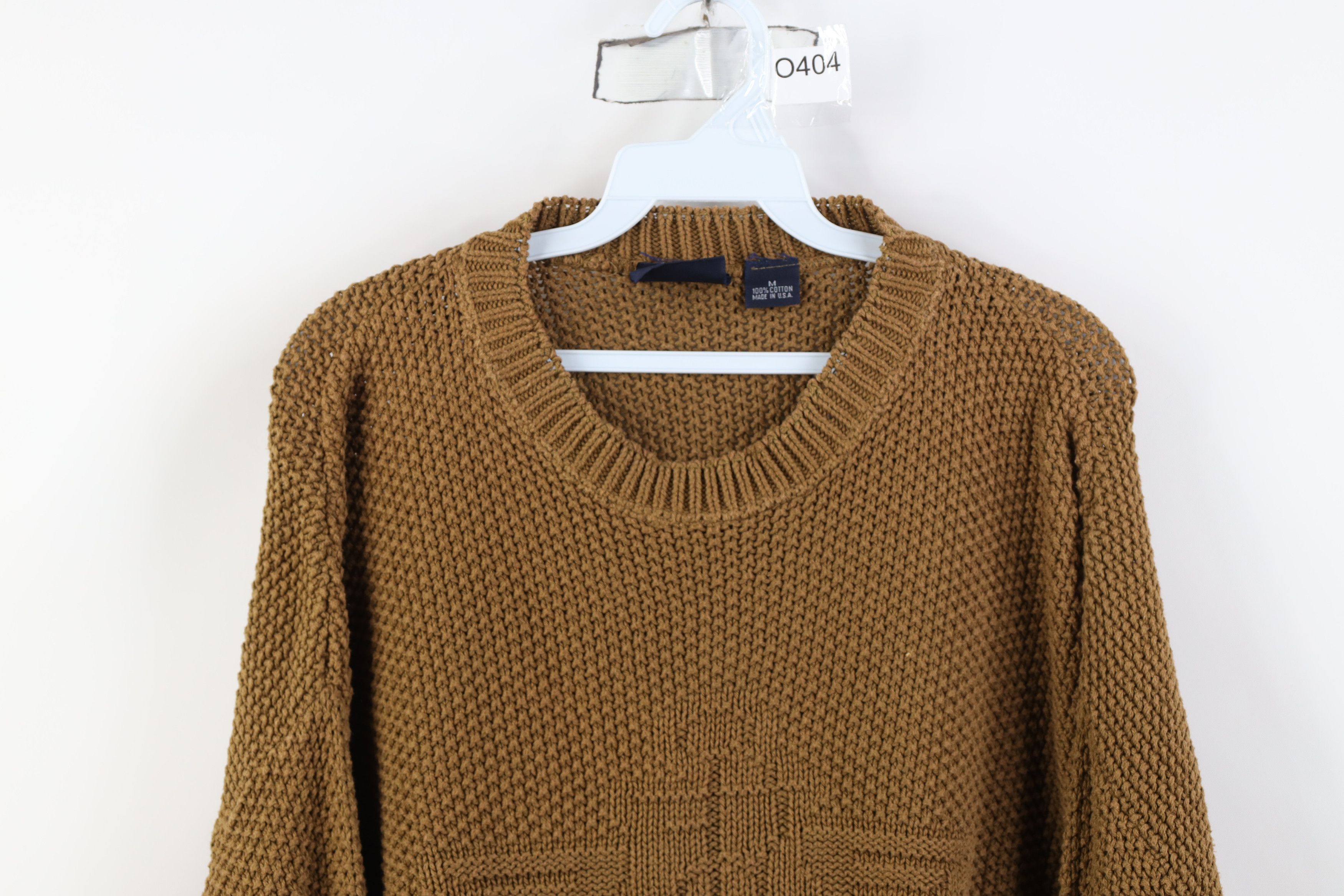 Dockers Vintage 90s Dockers Levis Big Logo Thermal Knit Sweater USA Size US M / EU 48-50 / 2 - 2 Thumbnail
