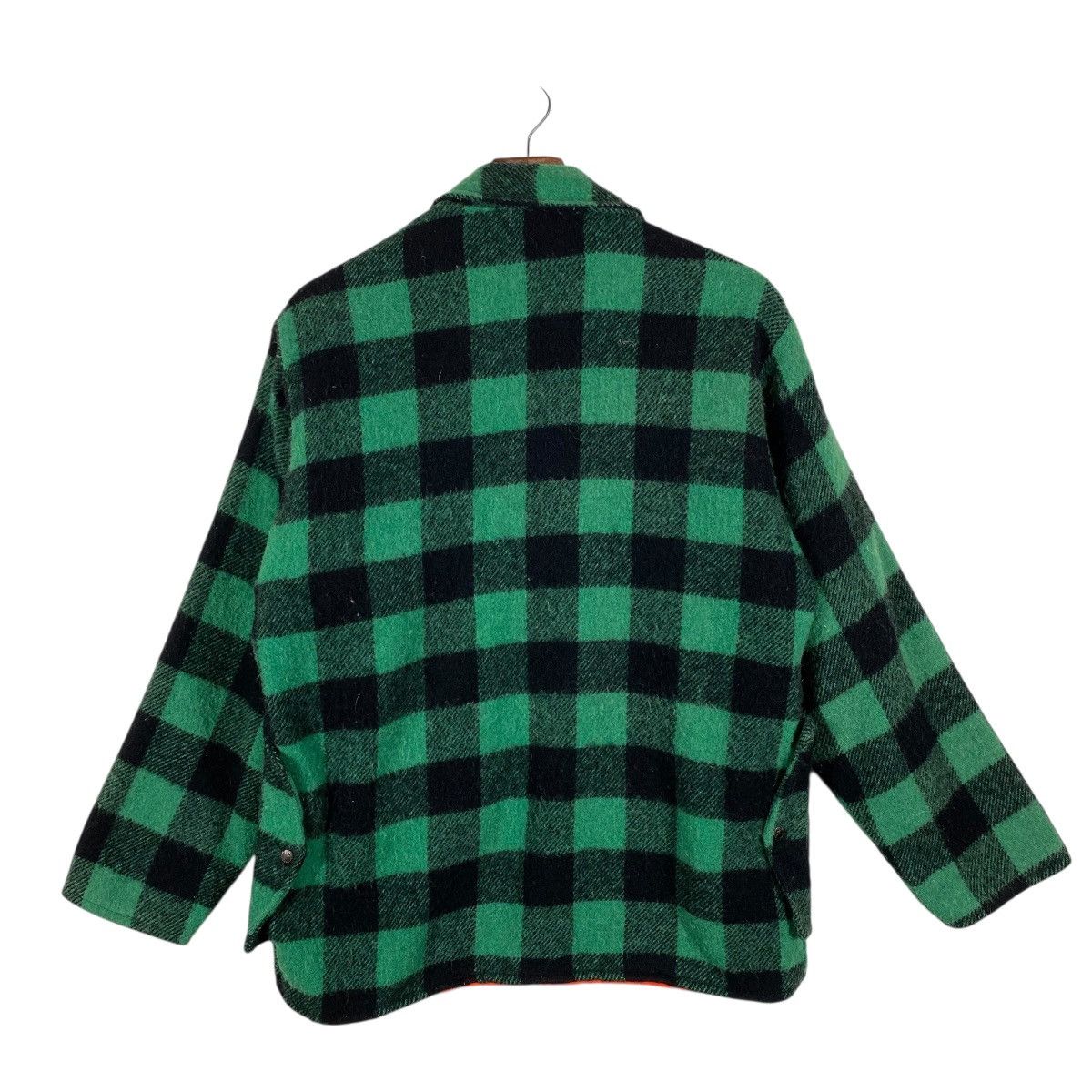 Japanese Brand Vintage 90s Codet Plaid Reversible Wool Button Jacket Size US M / EU 48-50 / 2 - 13 Thumbnail