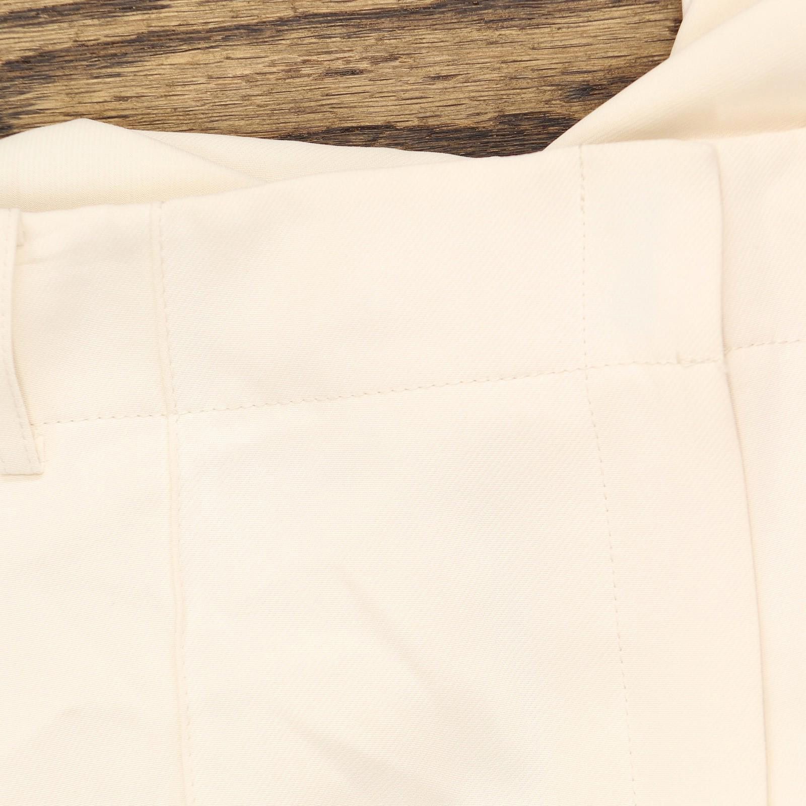 Other Anne Klein Pintucked Wide-leg Pants 10895881 Anne White 16 Size 38" / US 16 / IT 52 - 4 Thumbnail