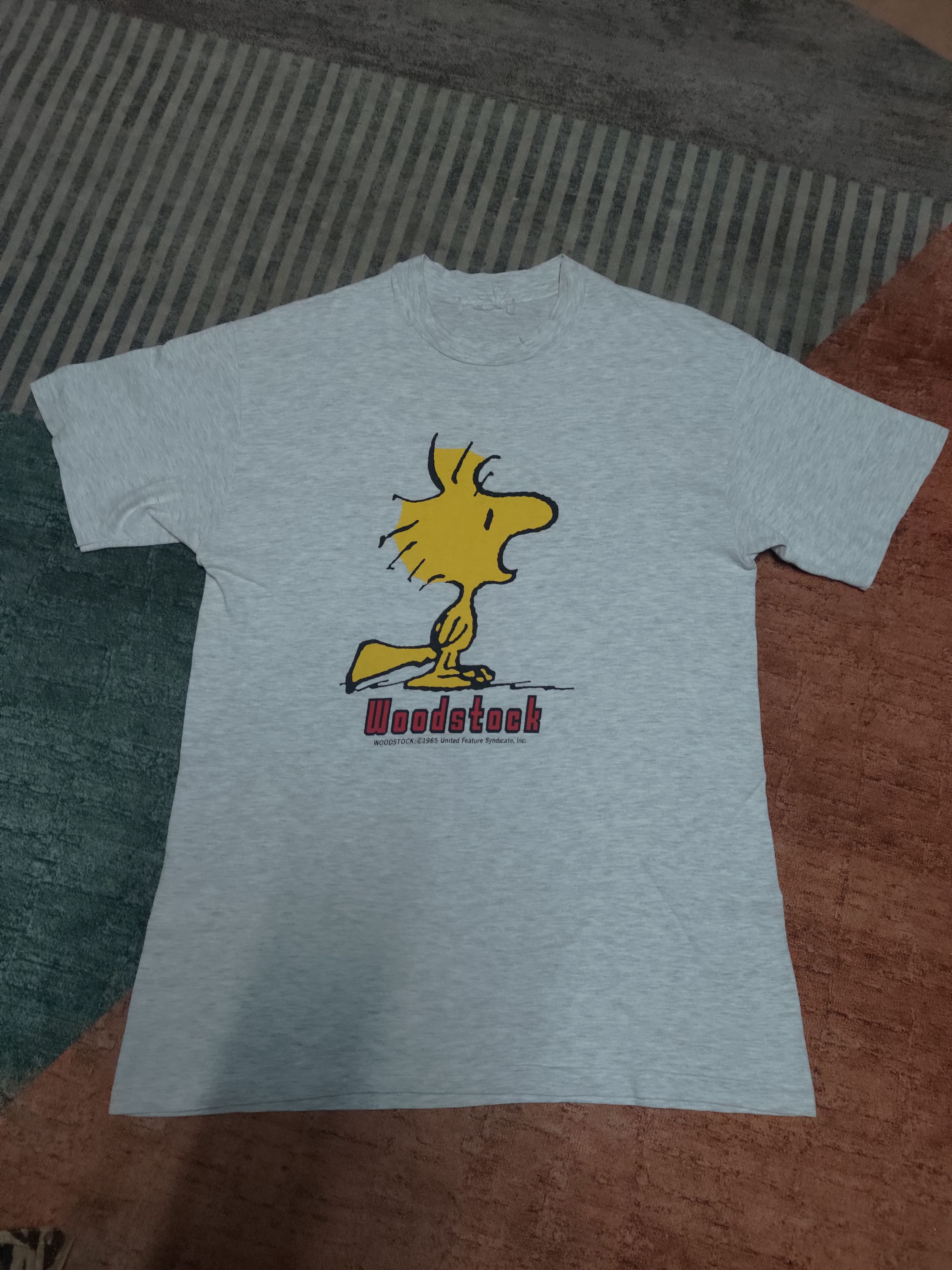 Peanuts Vintage WOODSTOCK:(C)1965 United Feature Syndicate,Inc Size US M / EU 48-50 / 2 - 2 Thumbnail