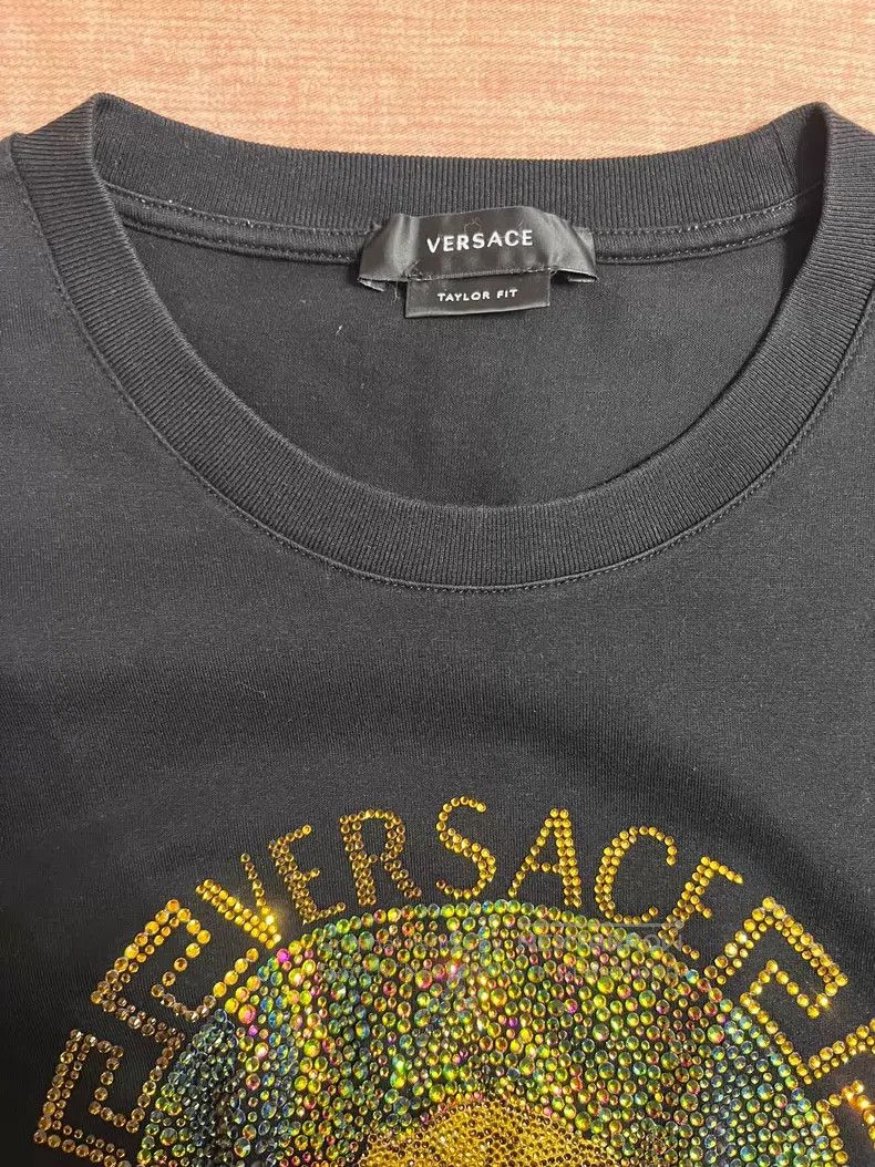 Versace Versace Full of diamond short sleeves Size US M / EU 48-50 / 2 - 3 Thumbnail