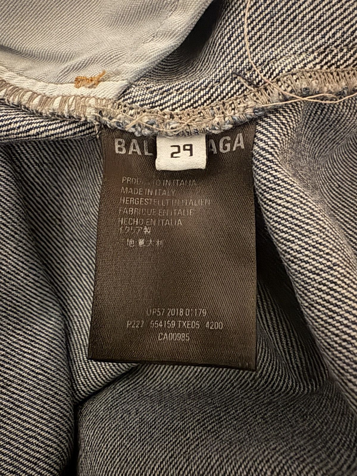 Balenciaga Balenciaga aw18 bootcut denim Size US 29 - 4 Thumbnail