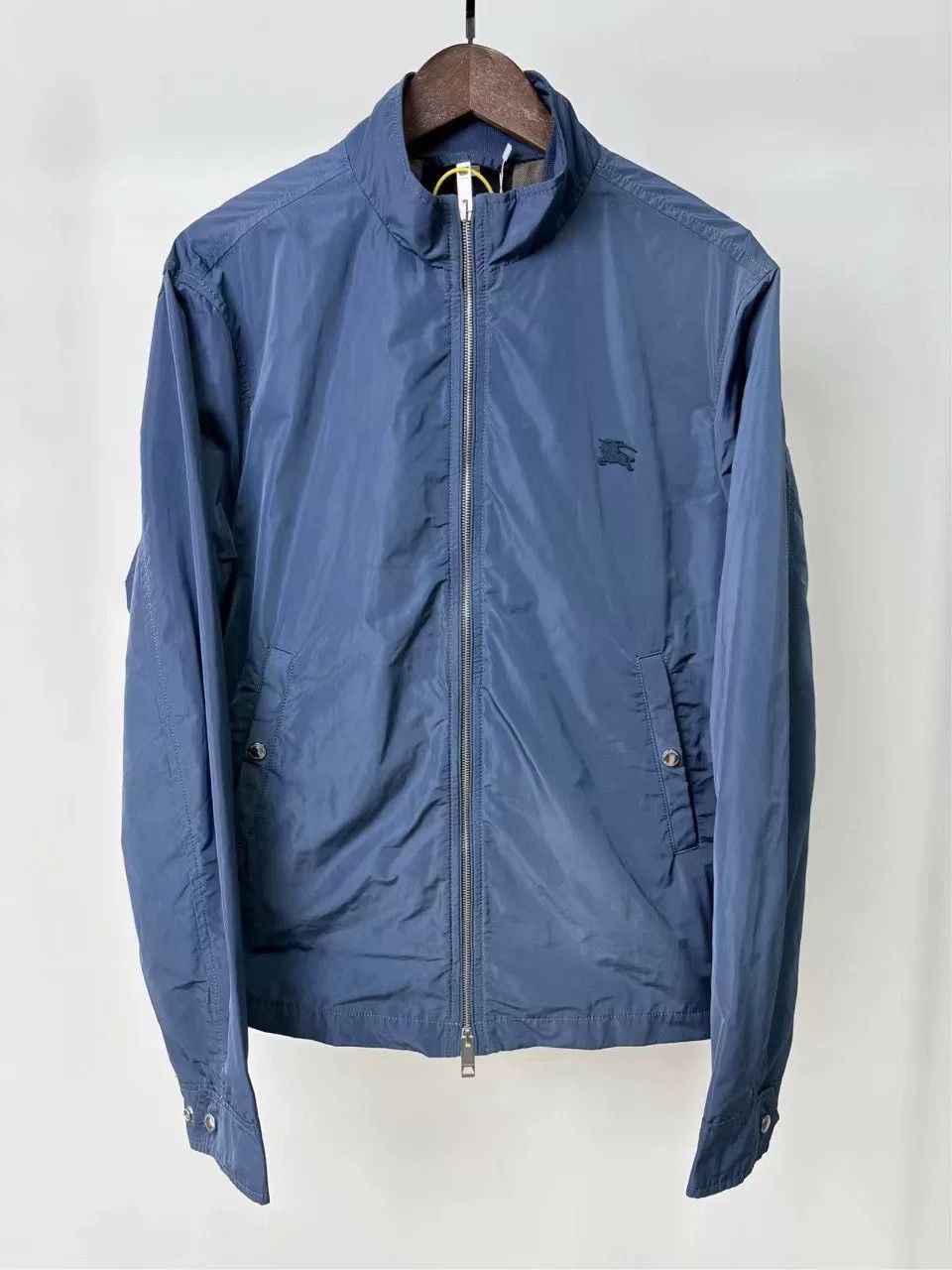 burberry metallic horse logo jacket size L