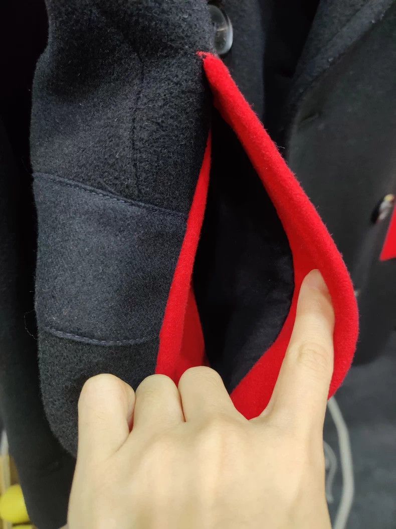 Givenchy Givenchy Size46 Black and red classic color wool patched mu Size US M / EU 48-50 / 2 - 6 Thumbnail
