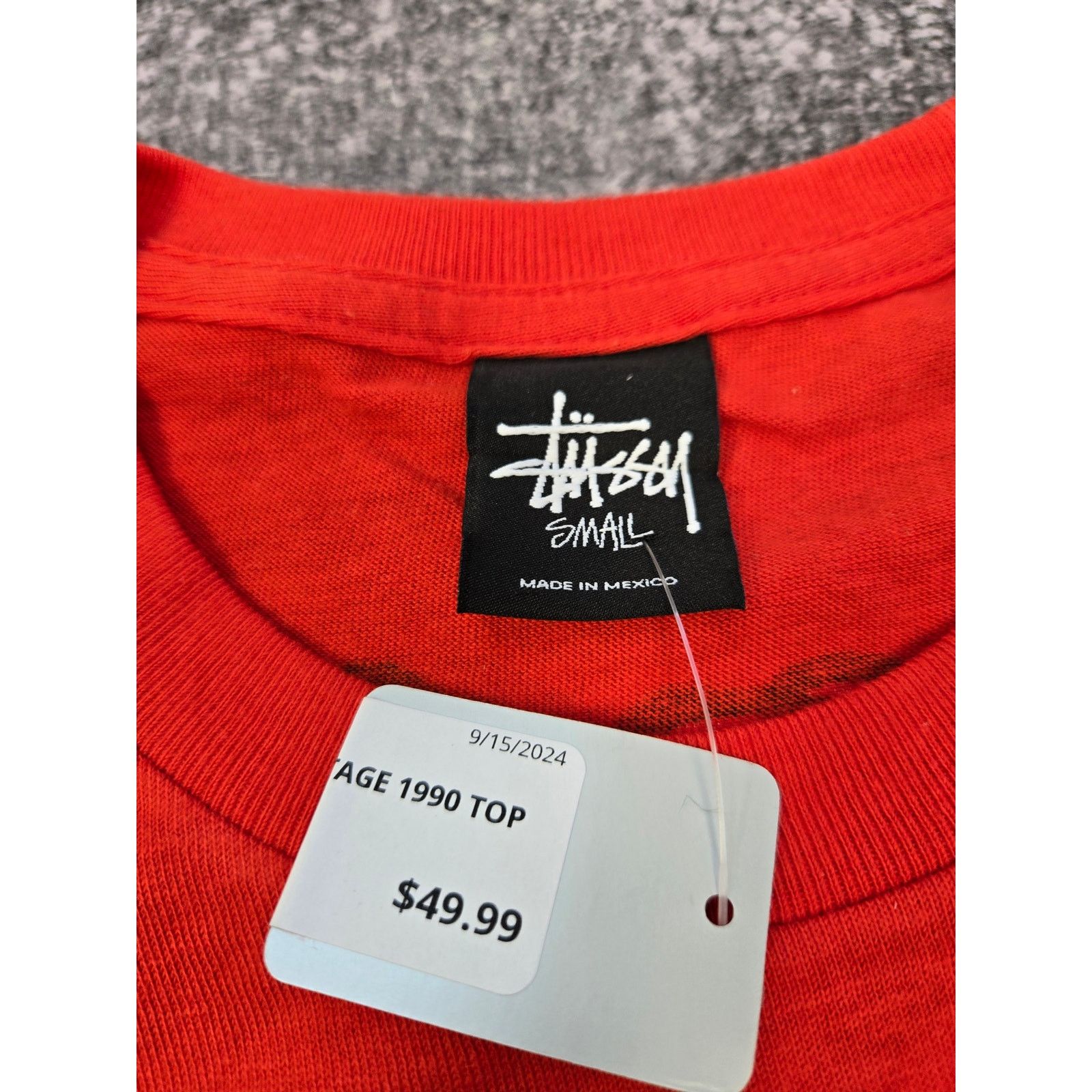 Stussy Stussy Chain Tee Red Size Small New with Tags RARE Size US S / EU 44-46 / 1 - 5 Thumbnail