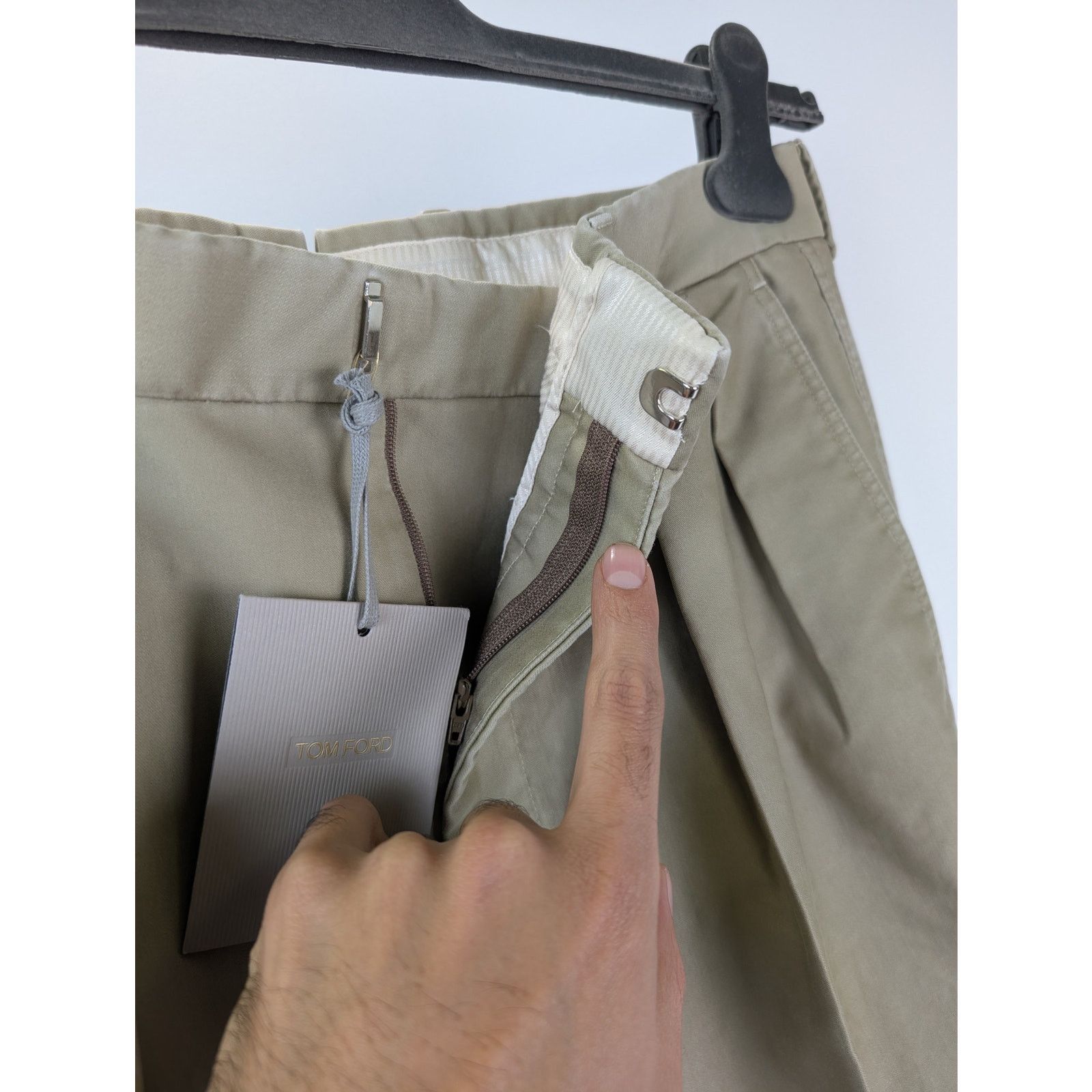 Tom Ford o1rshd1 Classic Pants in Beige Size US 30 / EU 46 - 7 Thumbnail