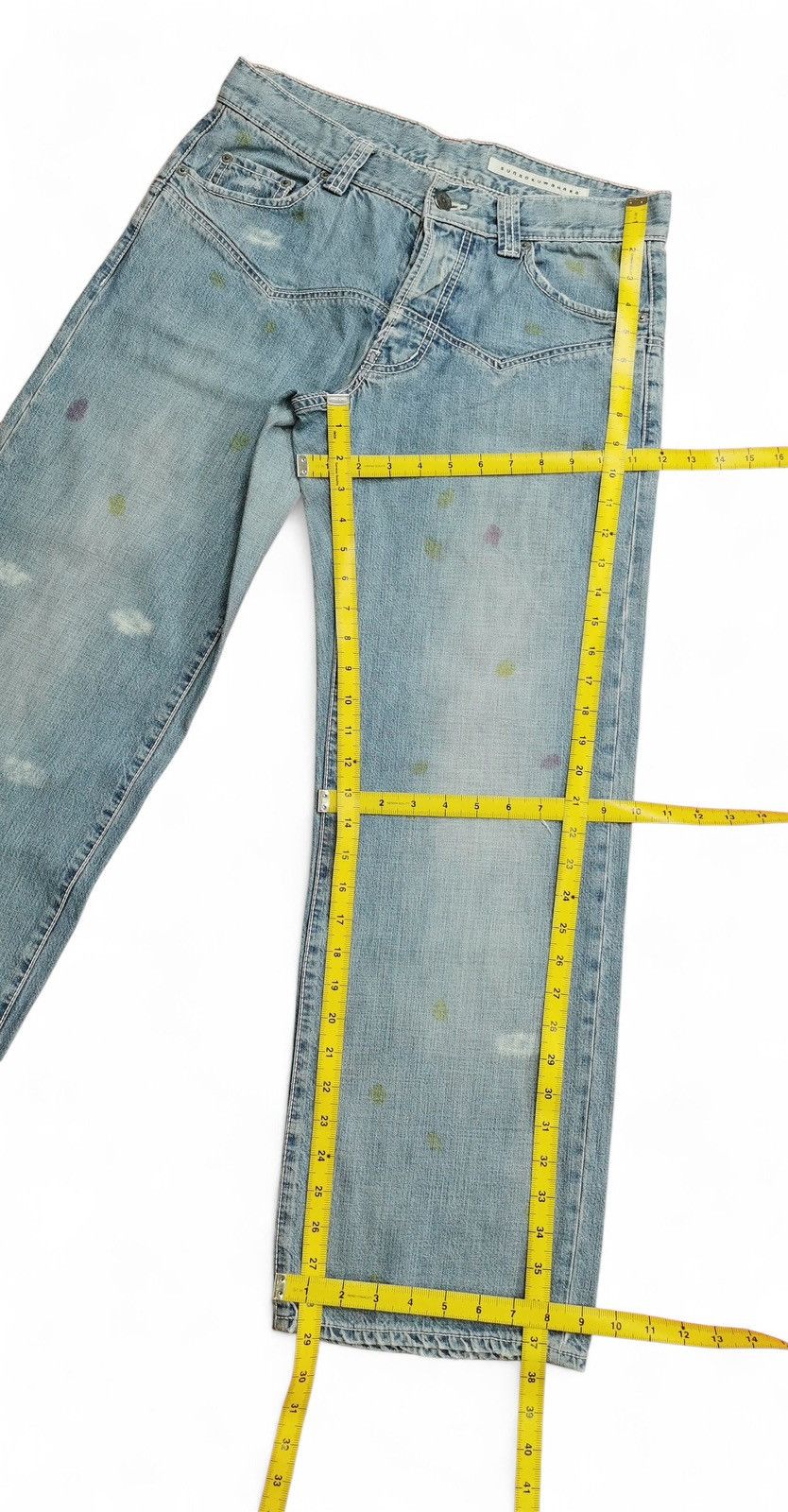 Sunao Kuwahara Sunaokuwahara baggy jeans Size 31" - 13 Thumbnail