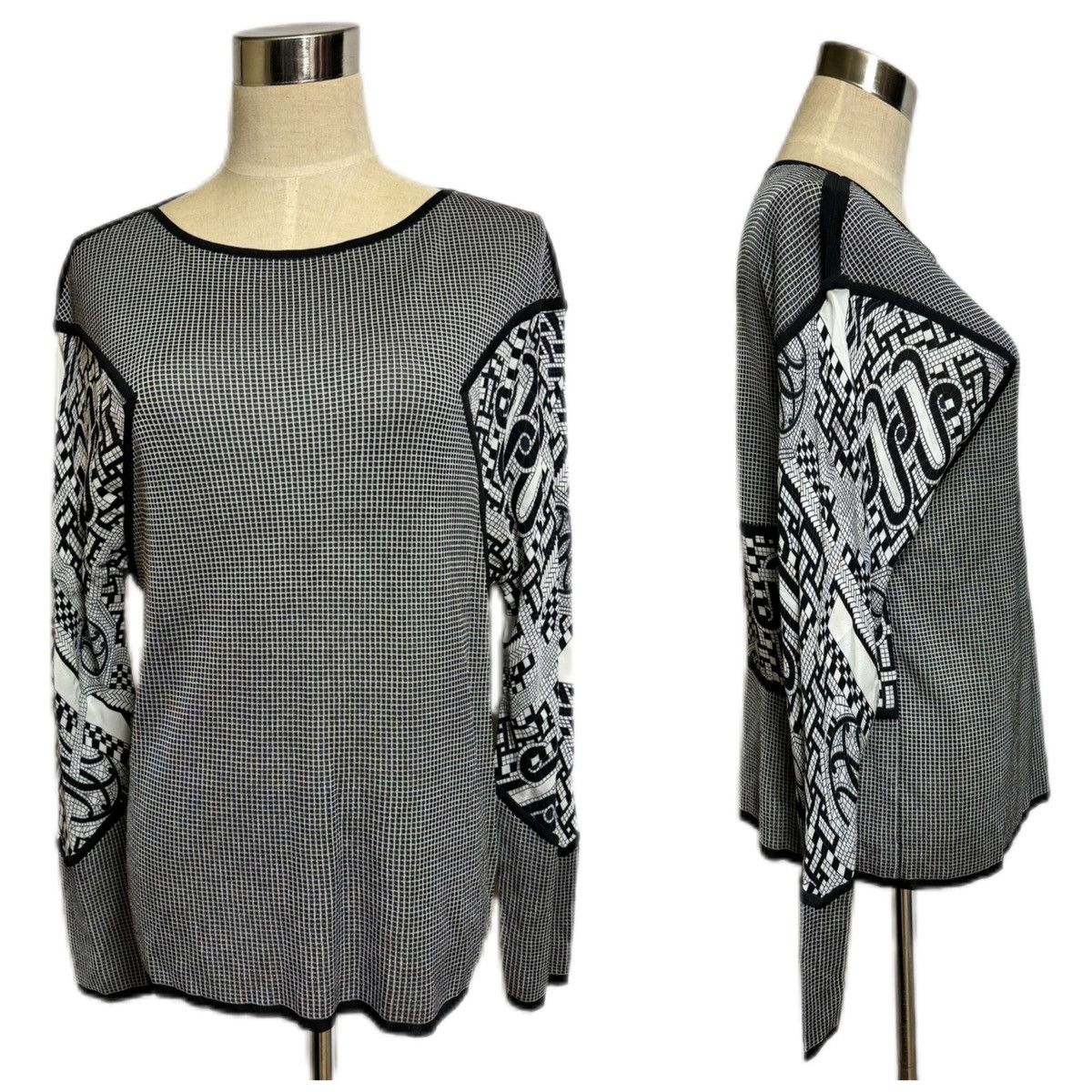 Hermes , Hermes new logo, art design switching, mosaic cut sew Size XS / US 0-2 / IT 36-38 - 10 Thumbnail