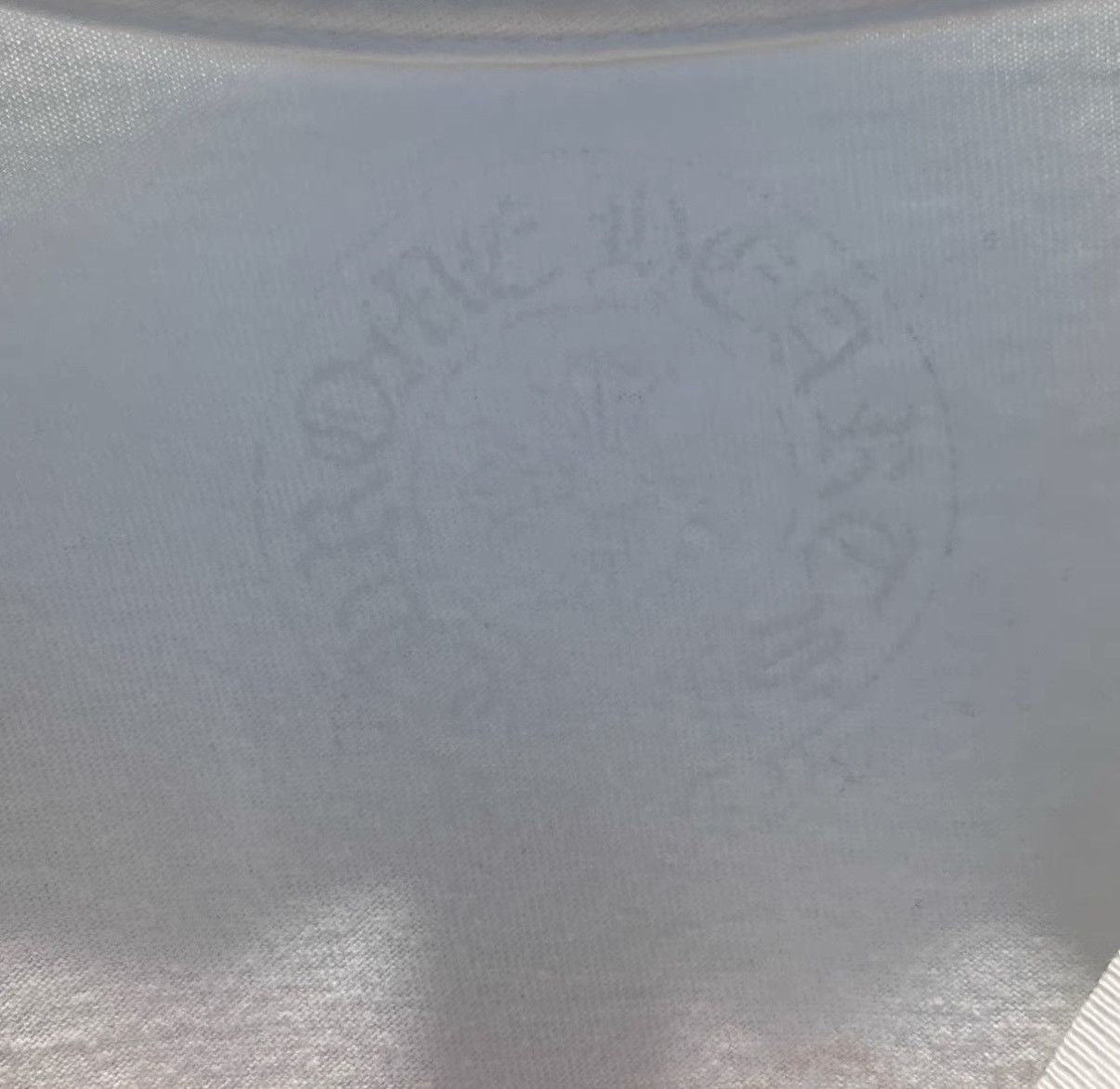 Chrome Hearts Chrome Hearts Scroll Print Basic White T-Shirt Size US L / EU 52-54 / 3 - 5 Thumbnail