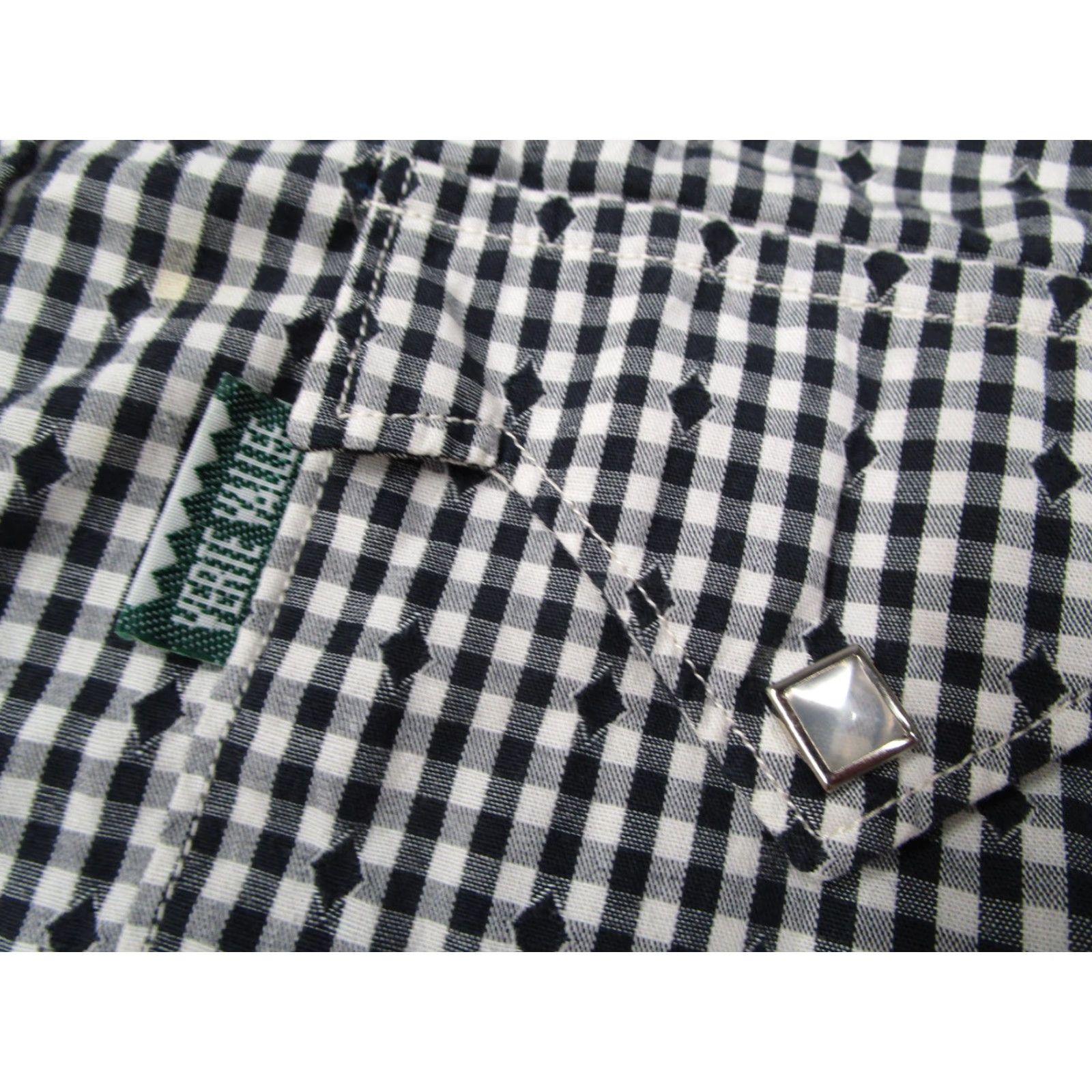 Vintage VINTAGE Verte Vallee Shirt Mens XL Black Western Pearl Snap Long Sleeve Cowboy Size US XL / EU 56 / 4 - 4 Thumbnail