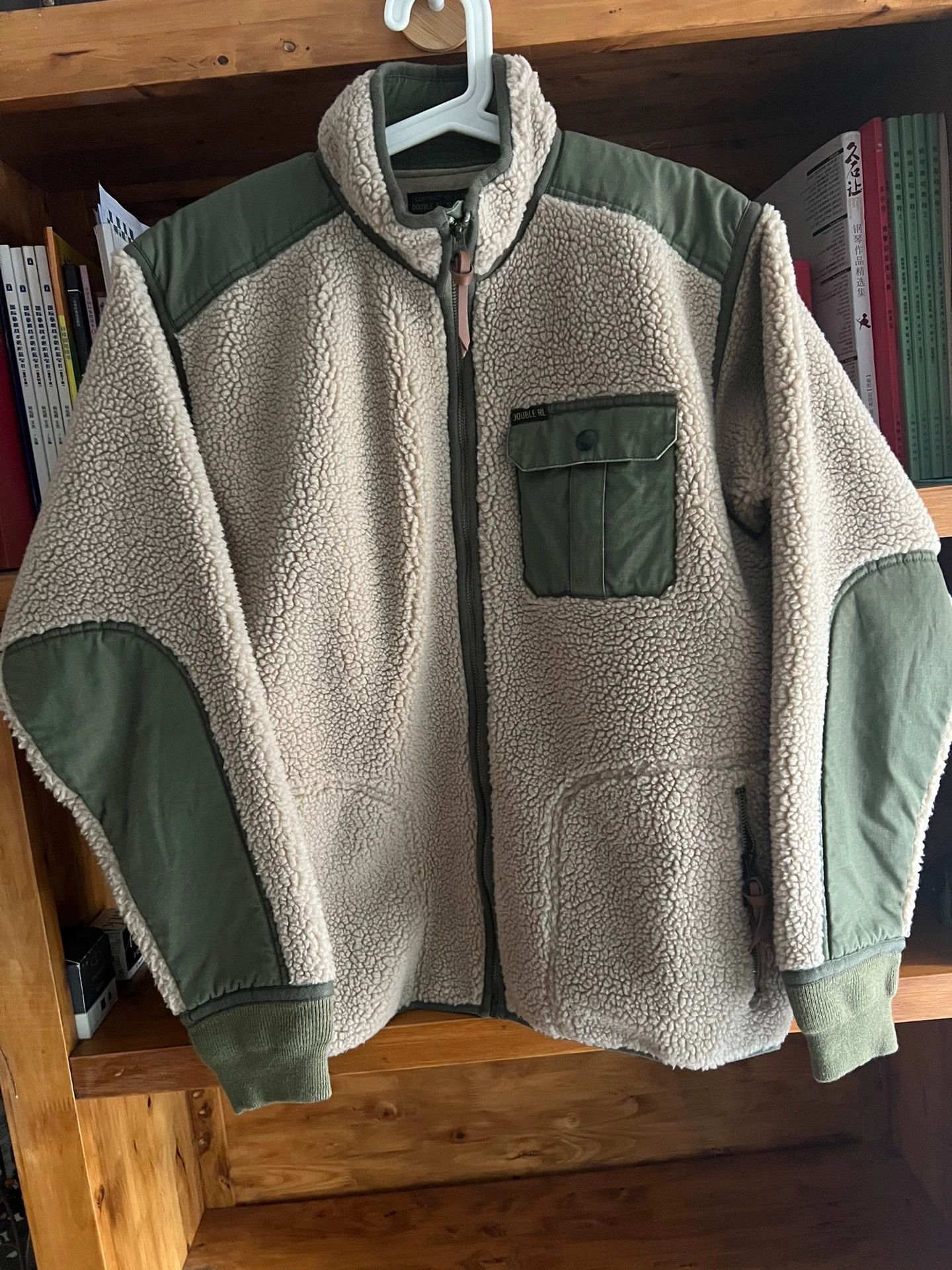 RRL Ralph Lauren RRL Double RL Talon Zip Thick Polarfleece Jacket M Size US M / EU 48-50 / 2 - 2 Thumbnail