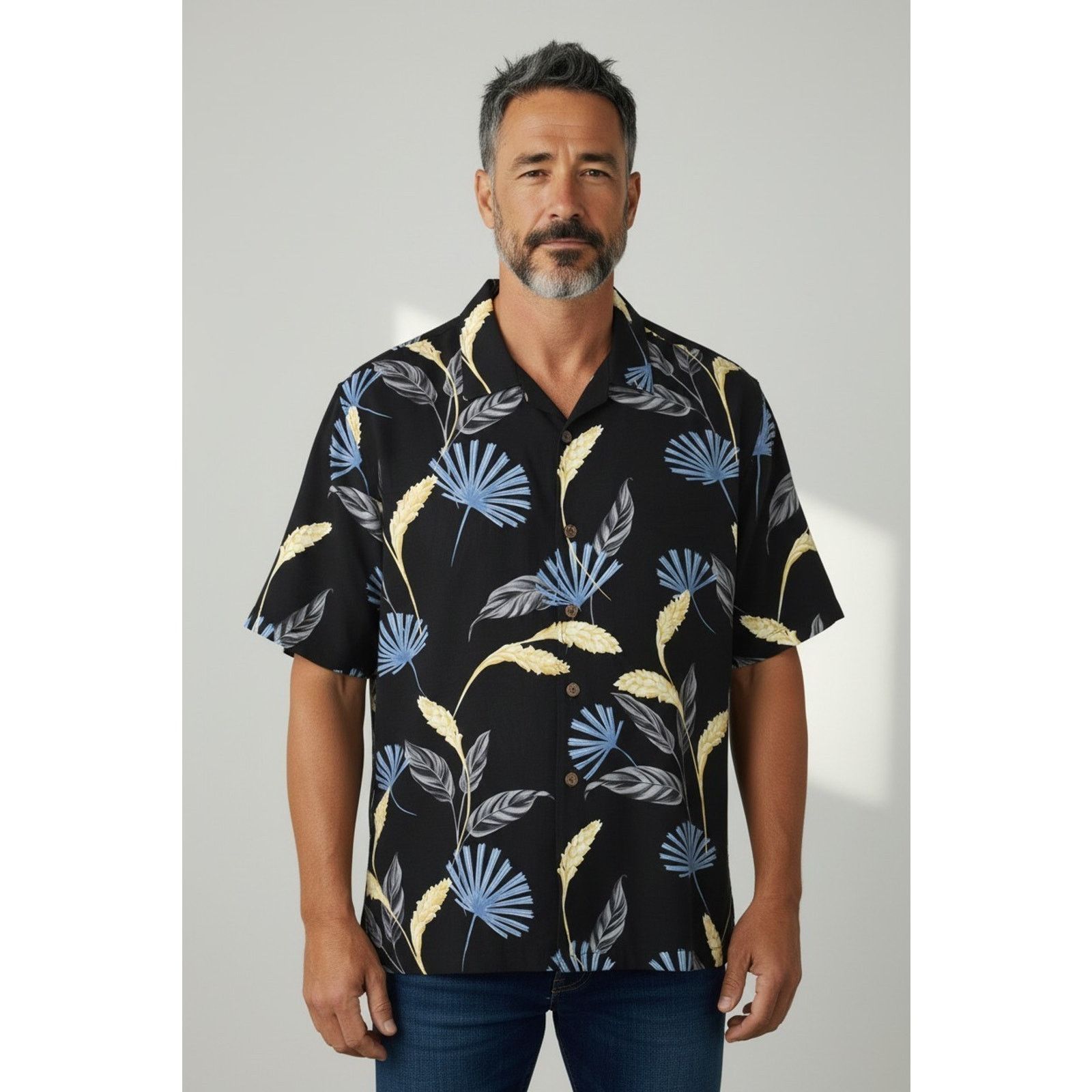Tommy Bahama NEW TOMMY BAHAMA Hawaiian Aloha Short Sleeve Shirt Size L Size US L / EU 52-54 / 3 - 1 Thumbnail