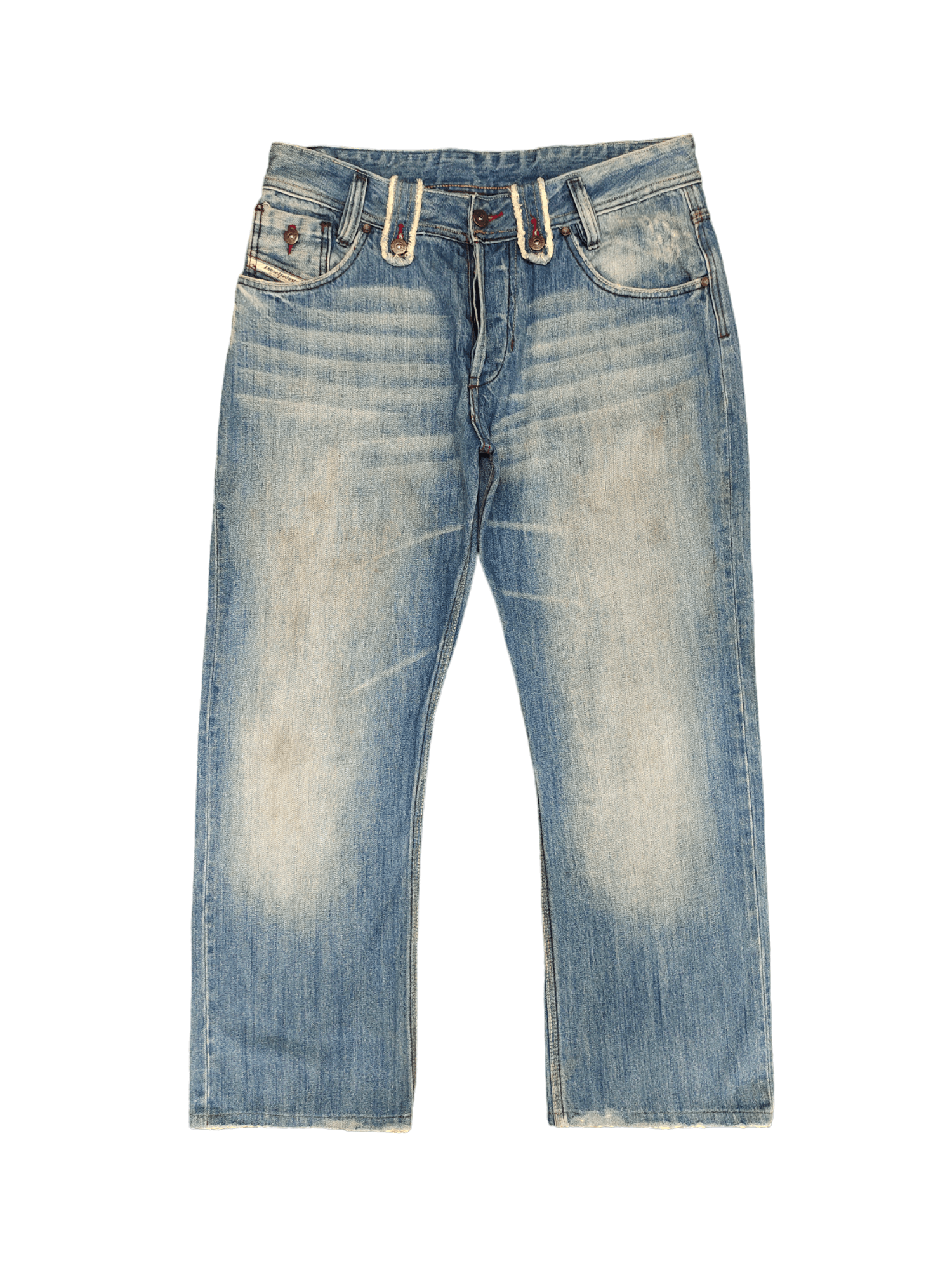 Diesel Wide Leg Jeans Diesel Denim Streetwear Y2k Size US 31 - 1 Thumbnail