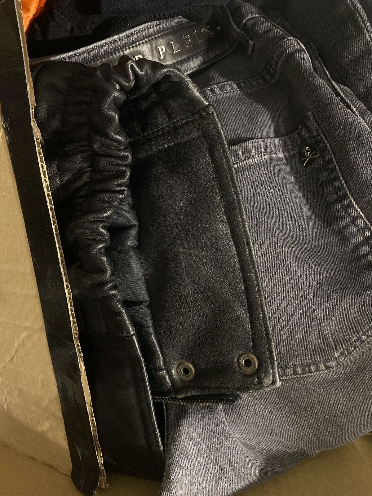 Vintage Vintage streetwear leather jacket 90s Size US L / EU 52-54 / 3 - 17 Thumbnail