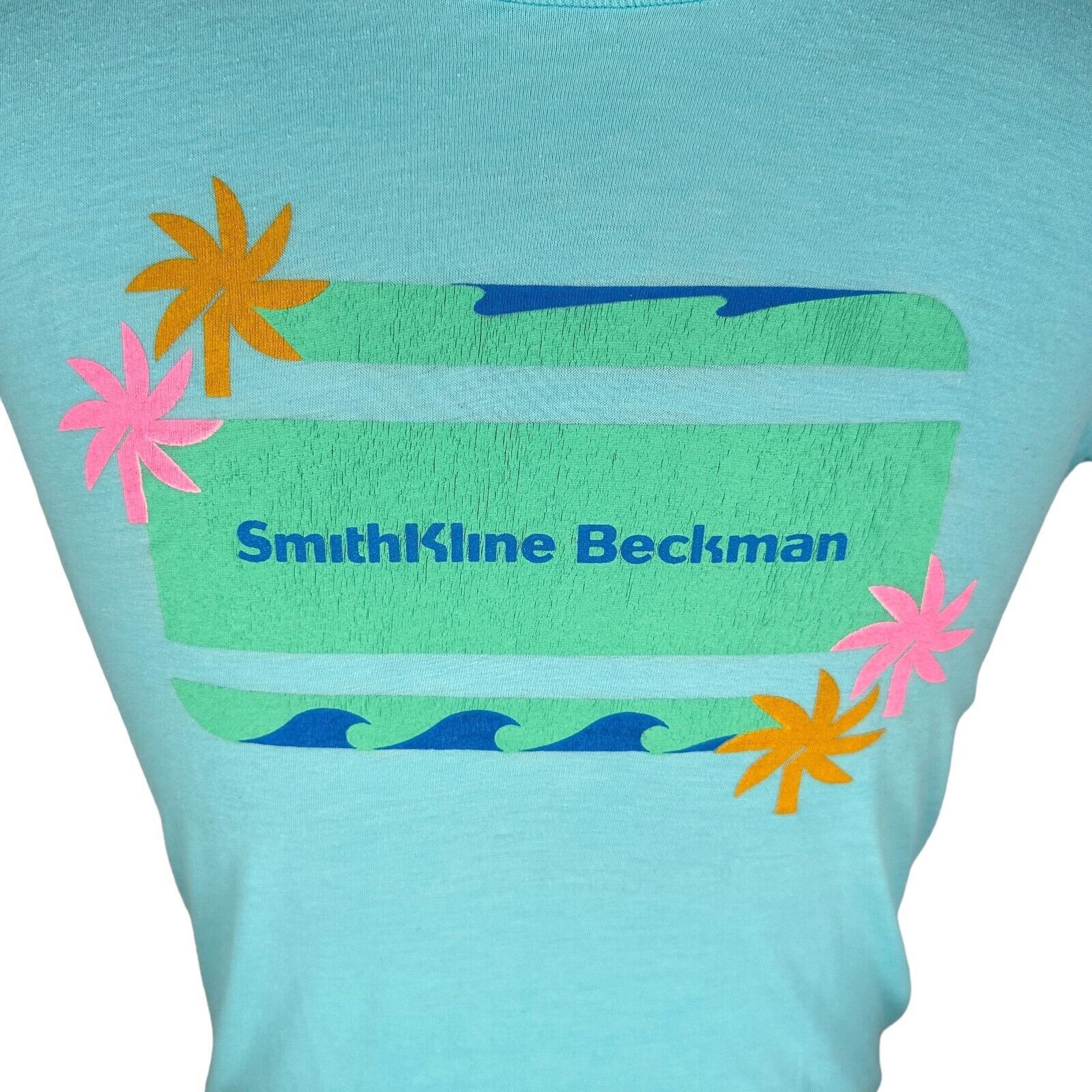 Other Vintage SmithKline Beckman T-Shirt Men's Medium 80s USA Rare Size US M / EU 48-50 / 2 - 2 Thumbnail
