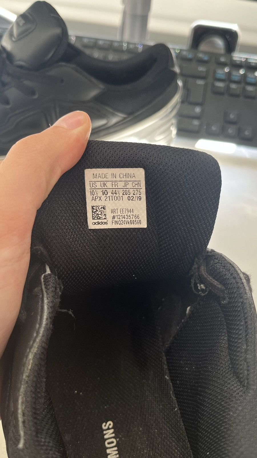 Adidas Raf ozweego Size US 10.5 / EU 43-44 - 5 Thumbnail