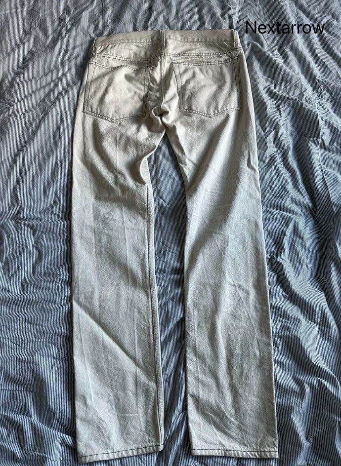 Helmut Lang Helmut Lang white straight leg jeans 2412-Nextarrow Size US 34 / EU 50 - 2 Thumbnail