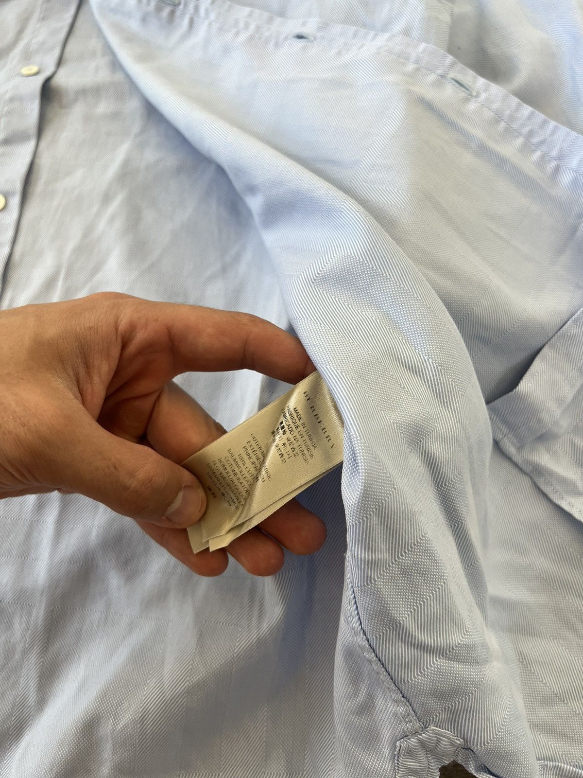 Burberry ‼️Archival Burberry OldMoney Premium Luxury Cell Logo Shirt‼️ Size US L / EU 52-54 / 3 - 18 Thumbnail