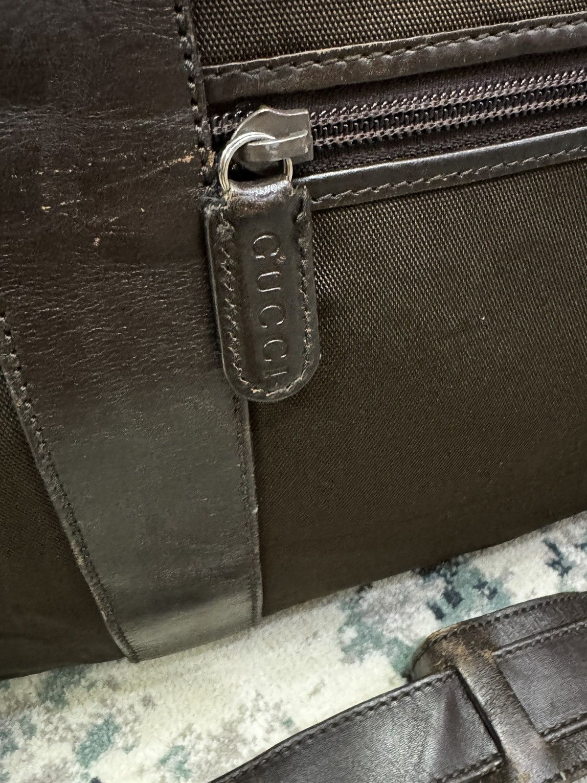 Gucci VINTAGE GUCCI TRAVEL DUFFLE BAG Size ONE SIZE - 7 Thumbnail