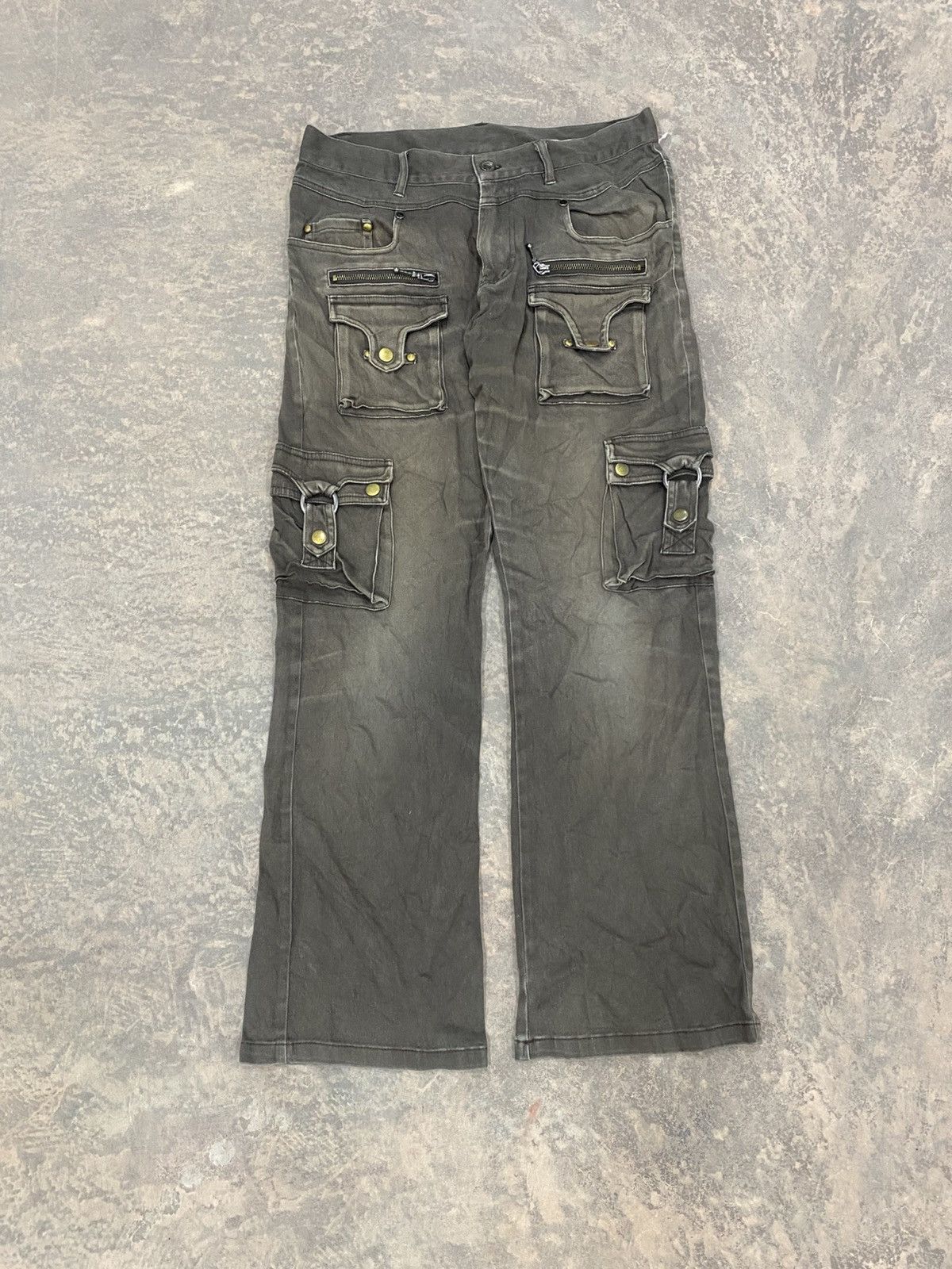 Le Grande Bleu (L.G.B.) 2000s -Semantic Design Punk Grunge Gothic Hysteric Pants Size US 31 - 2 Thumbnail