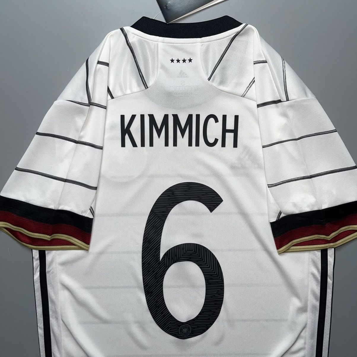 Adidas GERMANY ADIDAS 2020 EURO FOOTBALL HOME JERSEY #6 KIMMICH Size US S / EU 44-46 / 1 - 10 Thumbnail
