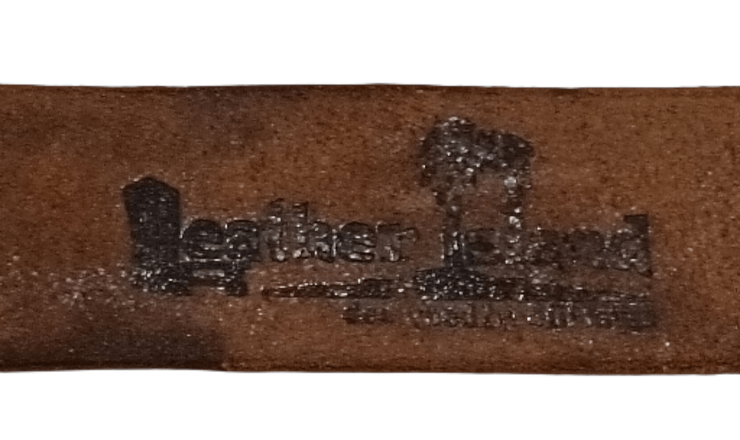 Japanese Brand LEATHER ISLAND DESIGN BY BILL LAVIN WESTERNER ENGRAVED BELT Size 32 - 5 Thumbnail