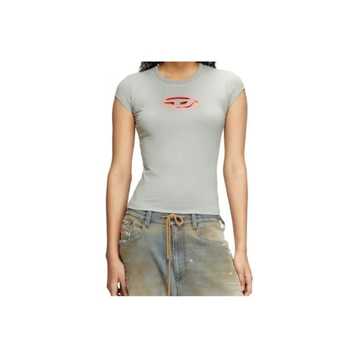 Diesel Oval-D Logo Short Sleeve T-Shirt 0079