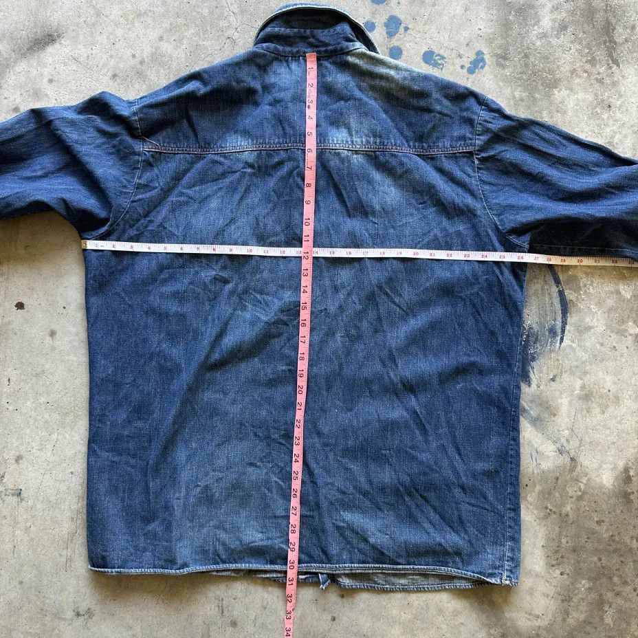 JCPenney Vintage 60s JC Penney Denim Chore Jacket Size XL / XXL Size US XL / EU 56 / 4 - 7 Thumbnail