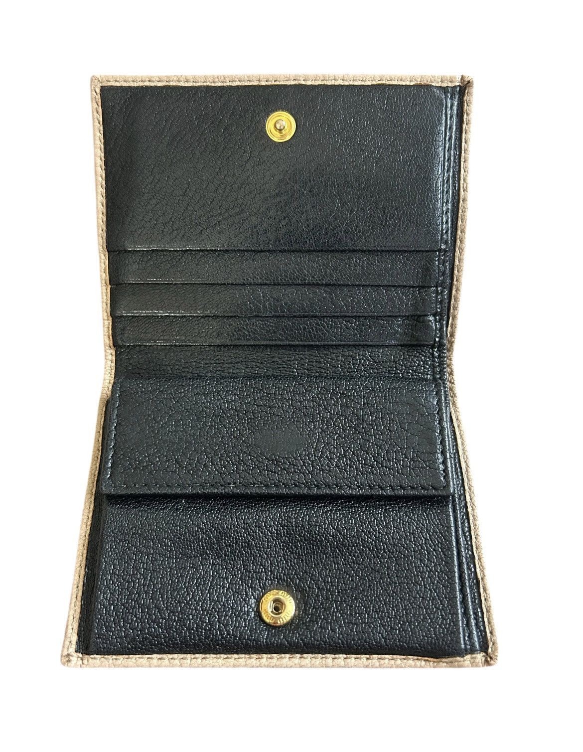 Miu Miu Miu Miu Leather Bifold Wallet Size ONE SIZE - 3 Thumbnail
