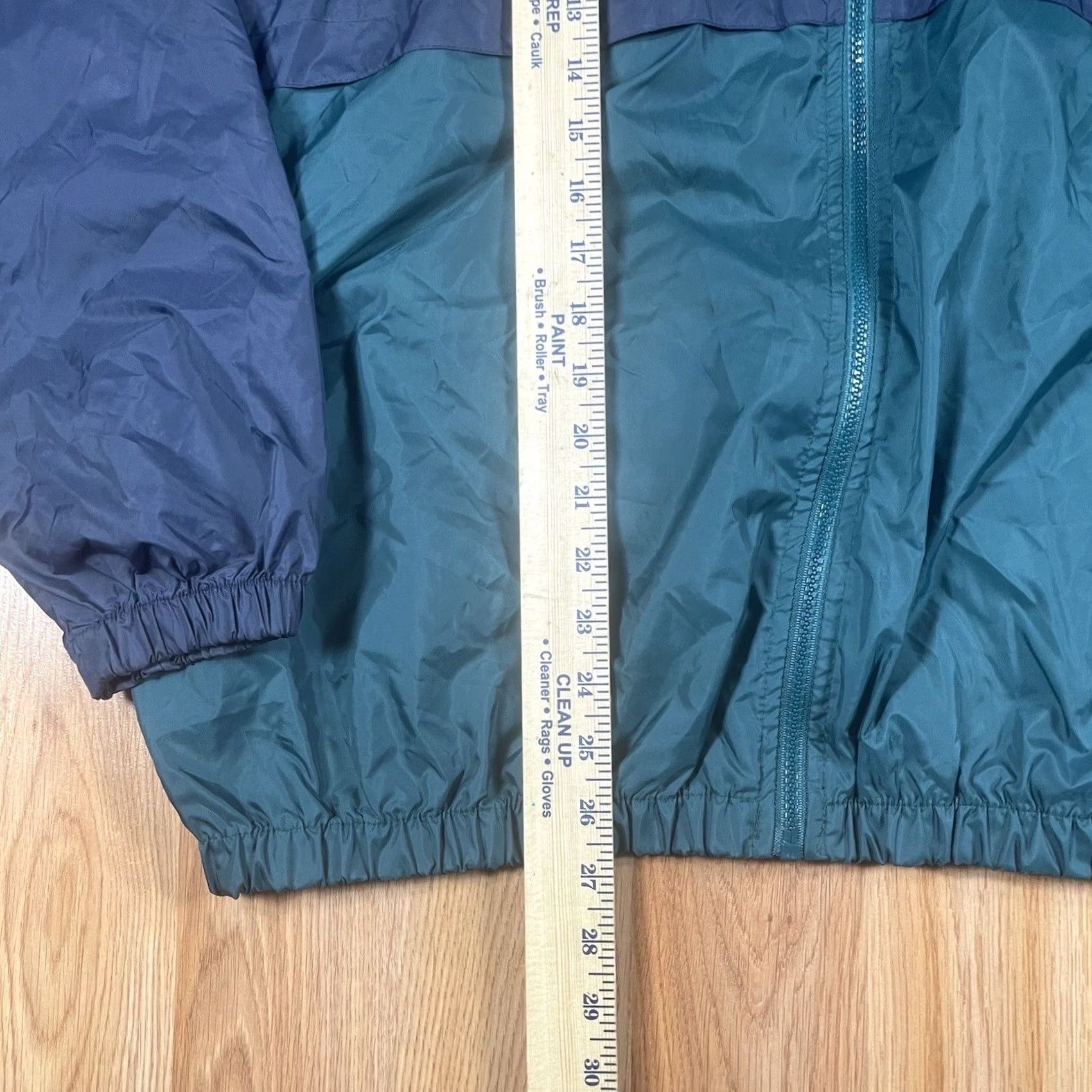 Dunbrooke Dunbrooke Windbreaker Jacket Men XL Blue Green Full Zip Hooded WarmUp Windbreaker Jacket XL Men Size US XL / EU 56 / 4 - 5 Thumbnail