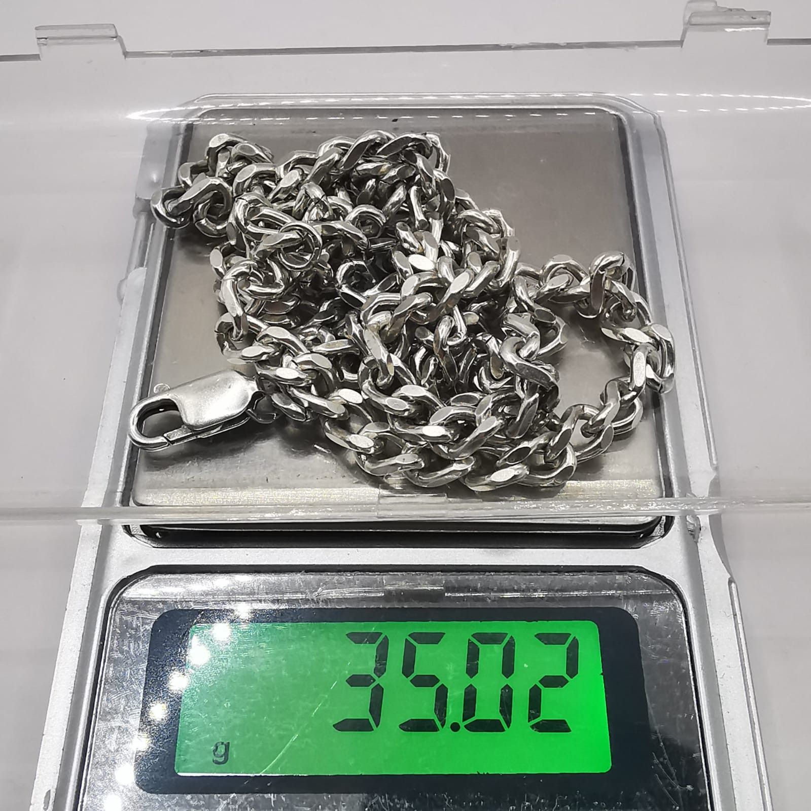 Vintage Vintage Jewelry Chain, 925 Sterling Silver, Signed 35.02g Size ONE SIZE - 4 Thumbnail