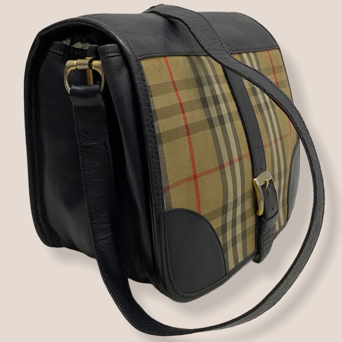 Burberry ‼️LASTDROP‼️ AUTHENTIC BURBERRY NOVA CHECK SHOULDER BAG Size ONE SIZE - 4 Thumbnail