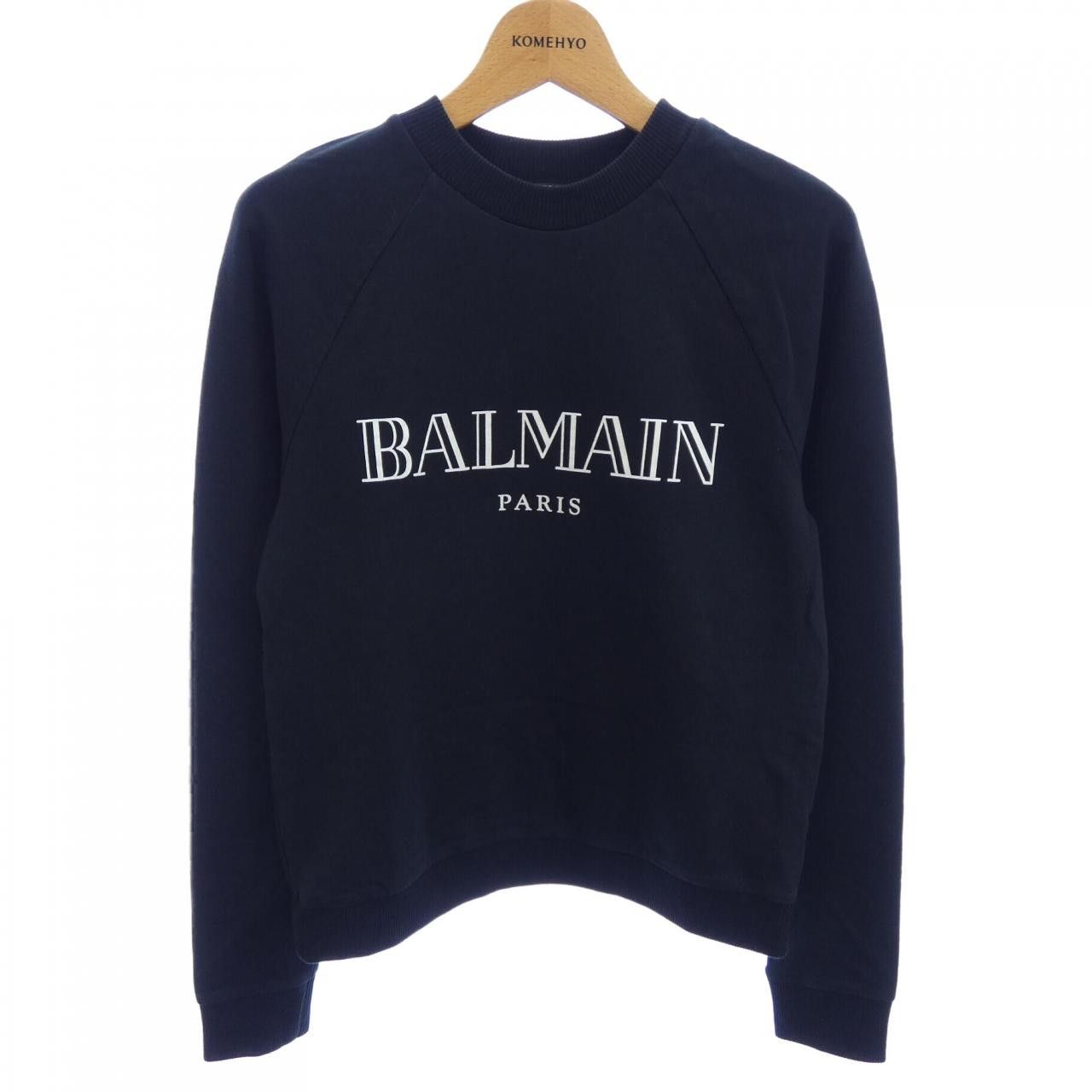 Balmain Balmain Balmain Cotton Sweatshirt Textile Sweatshirts & Hoodies DUTY FREE for USA Size ONE SIZE - 1 Thumbnail