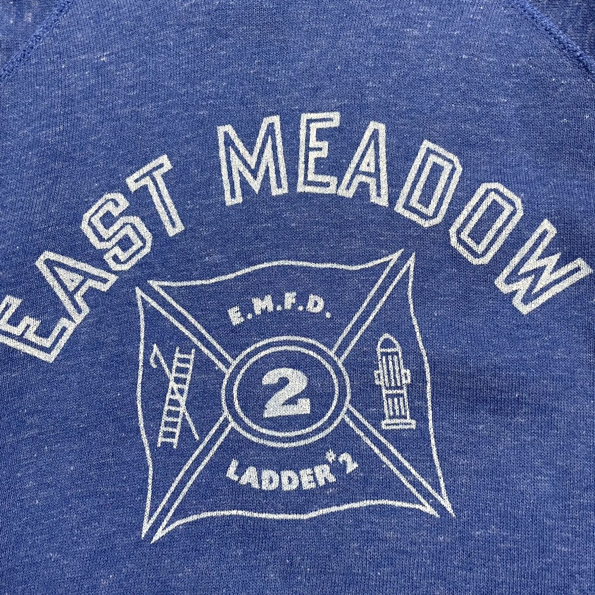 Vintage Vintage 80s East Meadow Fire Department Crewneck Sweatshirt Size US M / EU 48-50 / 2 - 4 Thumbnail