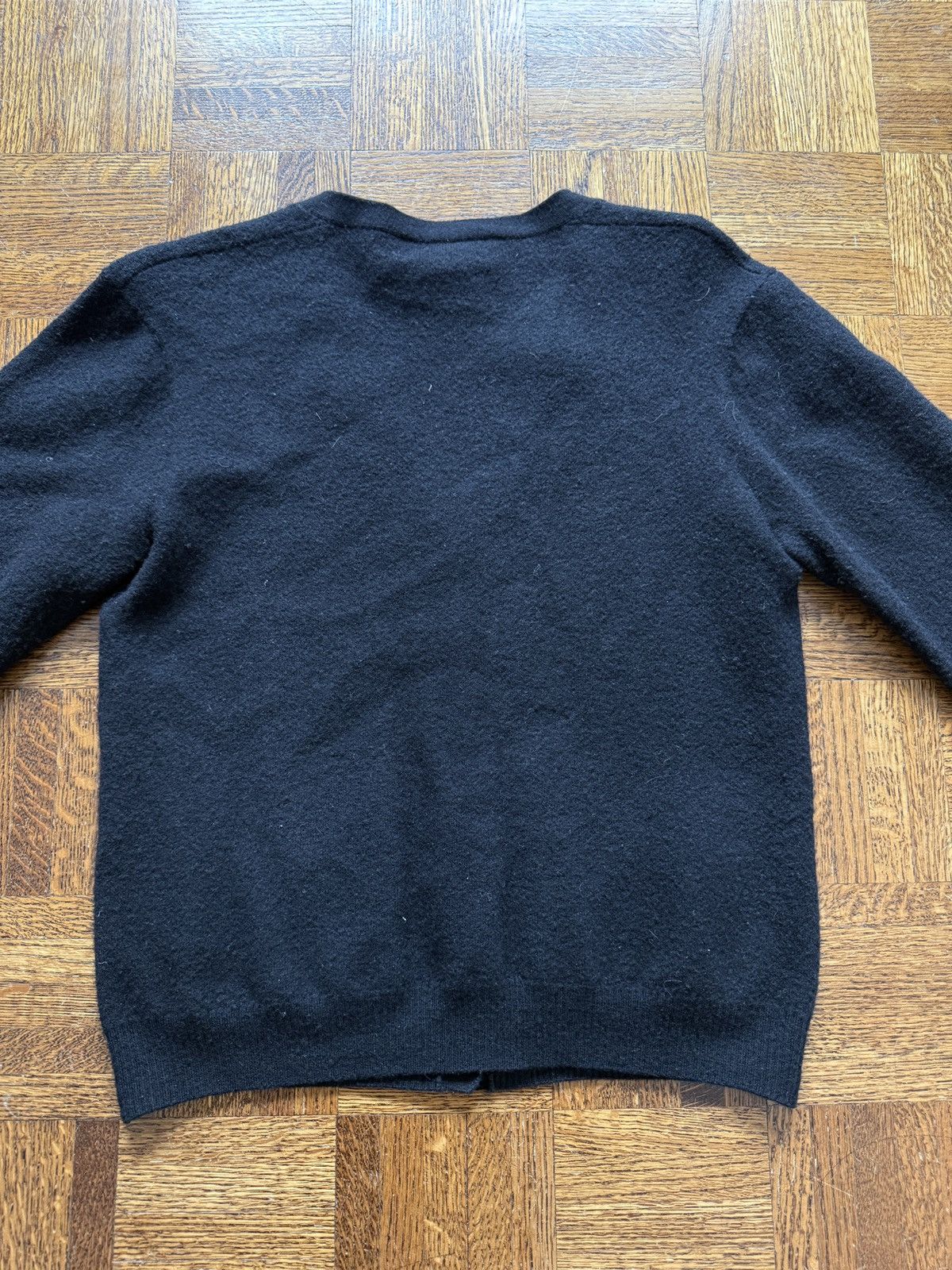 Polo Ralph Lauren Vintage Polo Sport Black Tonal Cardigan Wool Sweater Size M / US 6-8 / IT 42-44 - 8 Thumbnail
